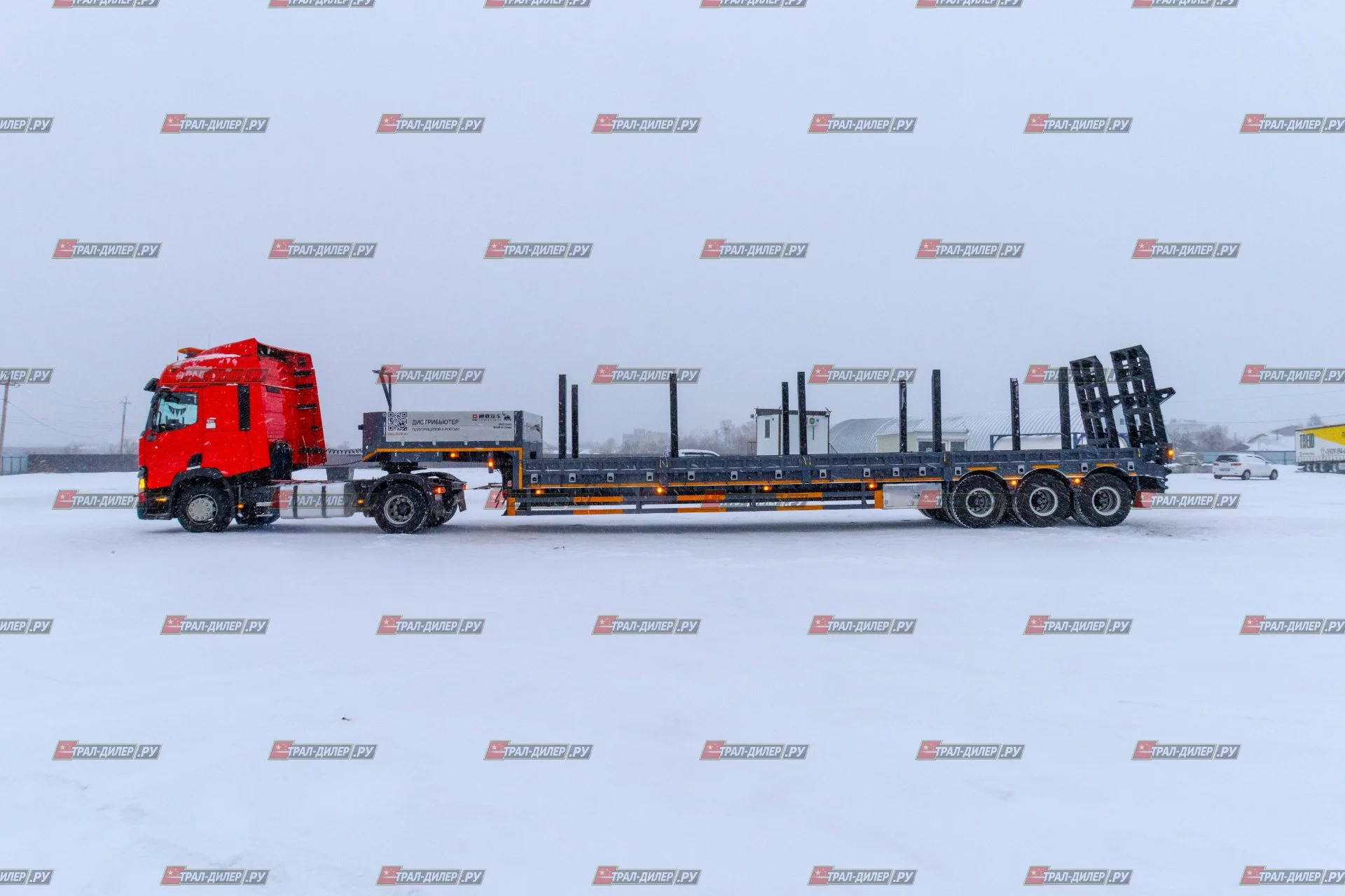 Высокорамный трал Tongyada CTY9603TDPS 80 т - миниатюра 11