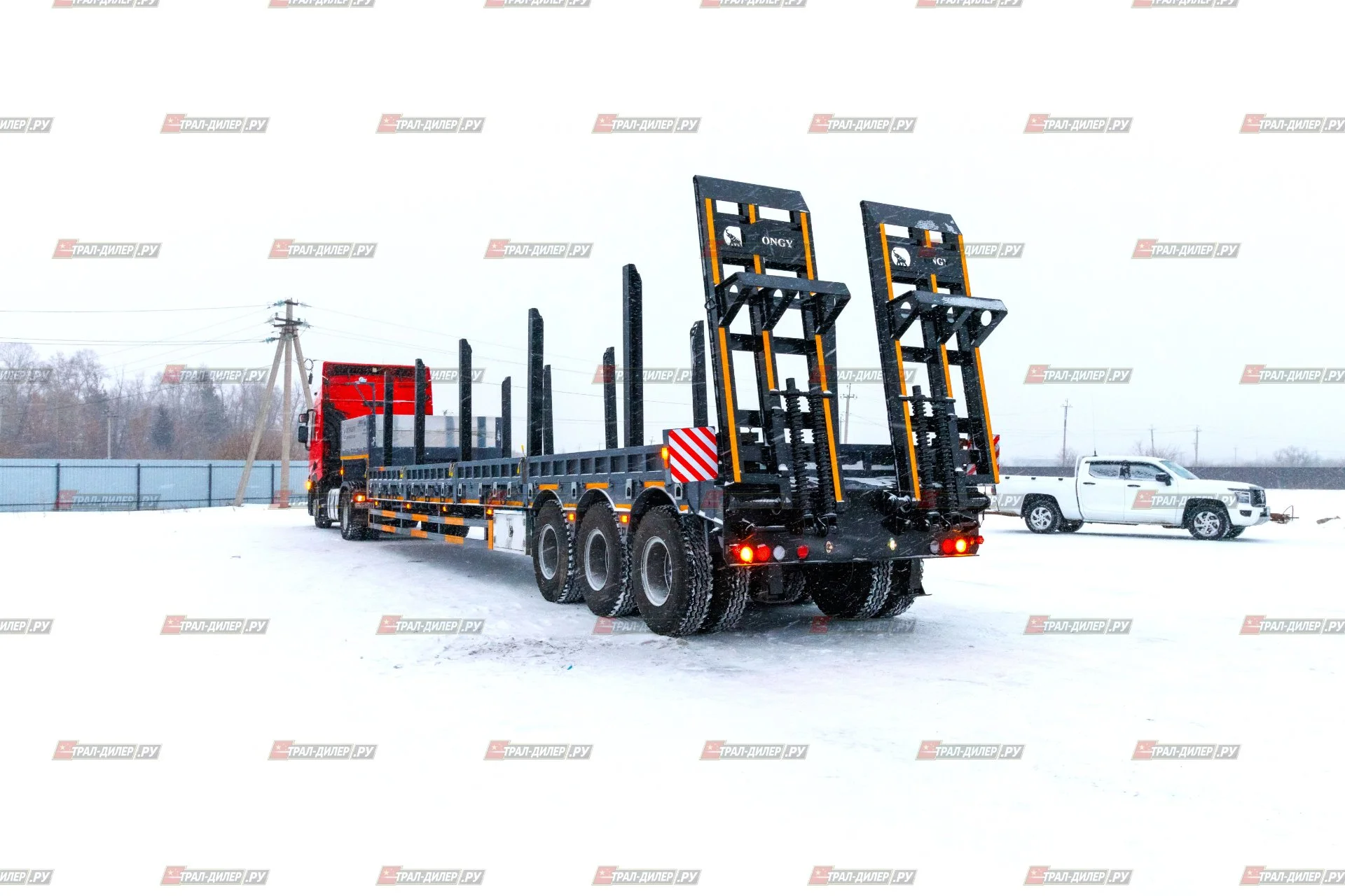 Высокорамный трал Tongyada CTY9603TDPS 80 т - миниатюра 13