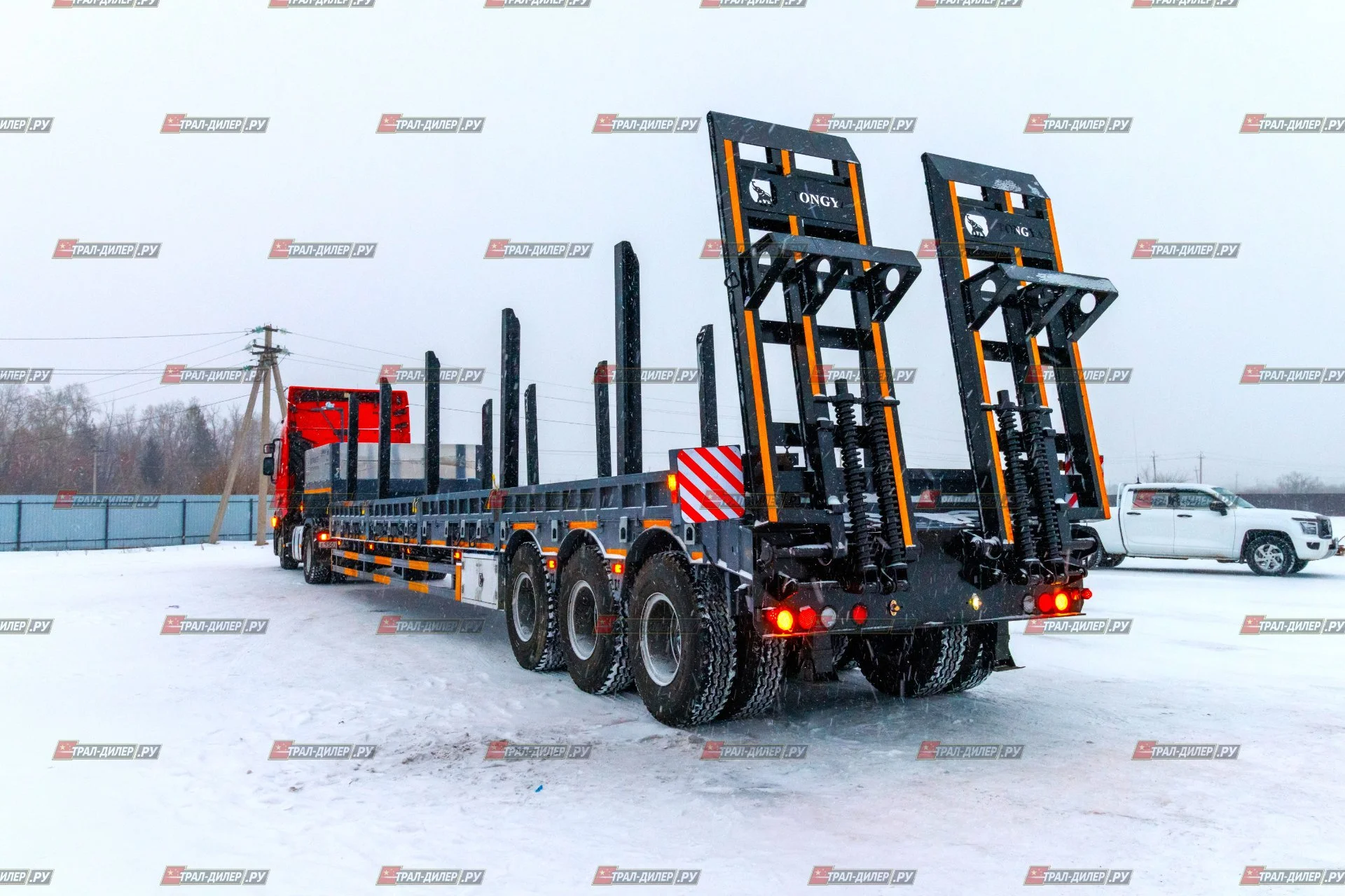 Высокорамный трал Tongyada CTY9603TDPS 80 т - миниатюра 14