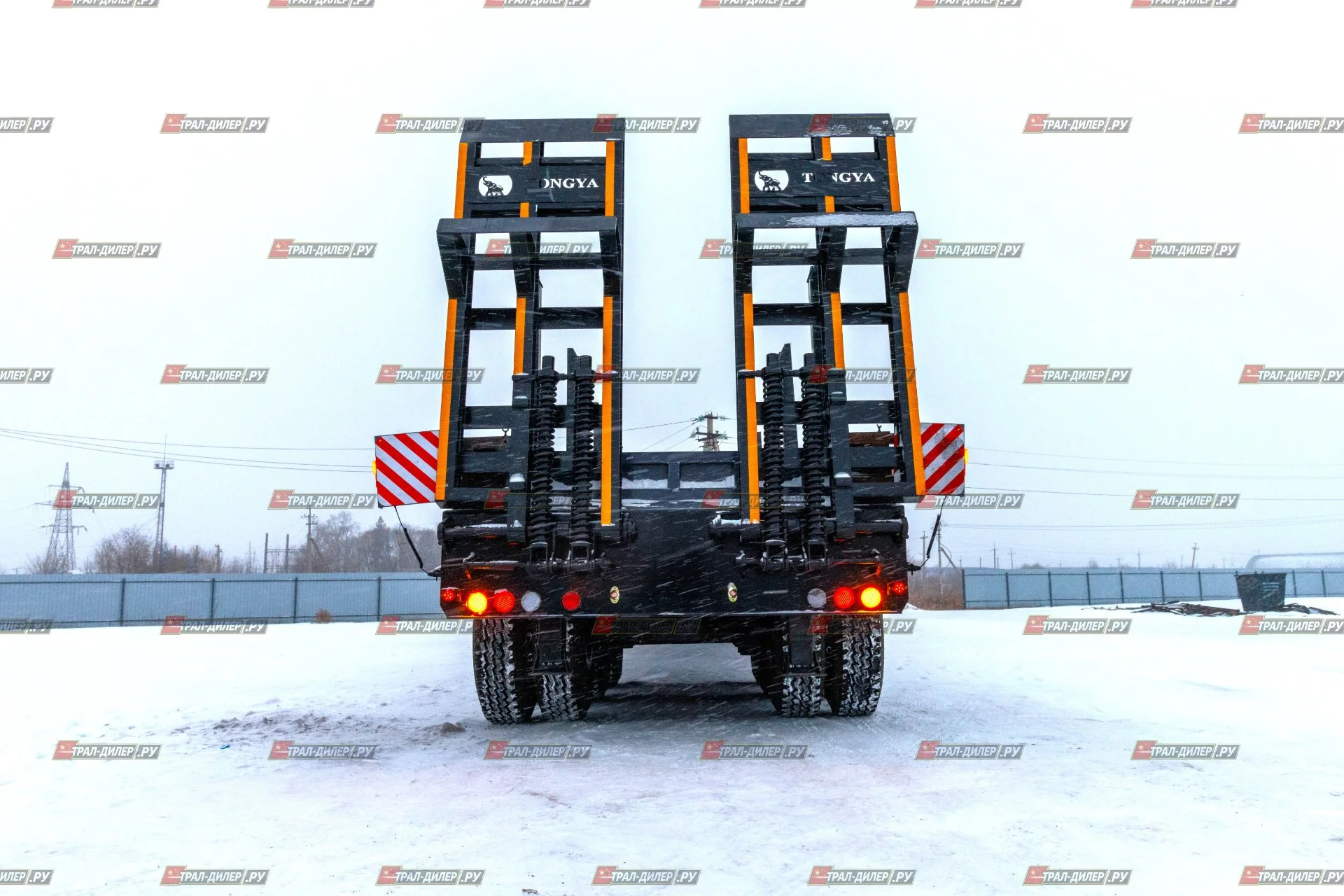 Высокорамный трал Tongyada CTY9603TDPS 80 т - миниатюра 16