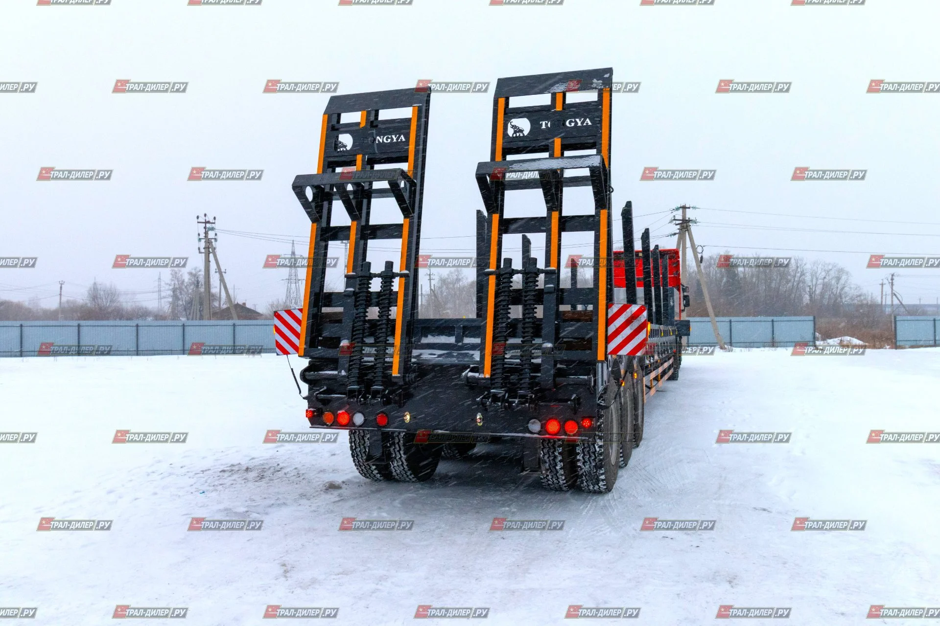 Высокорамный трал Tongyada CTY9603TDPS 80 т - миниатюра 17