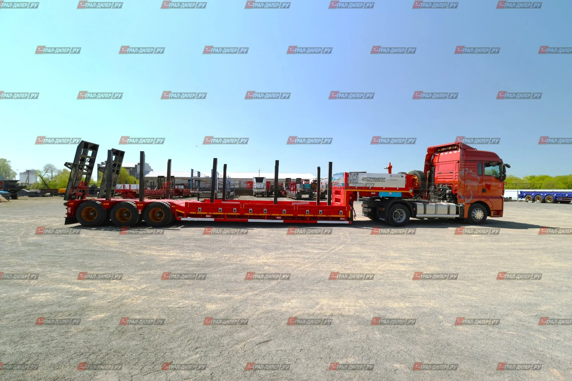 Среднерамный трал Tongyada CTY9603TDPS, 60 т - миниатюра 2