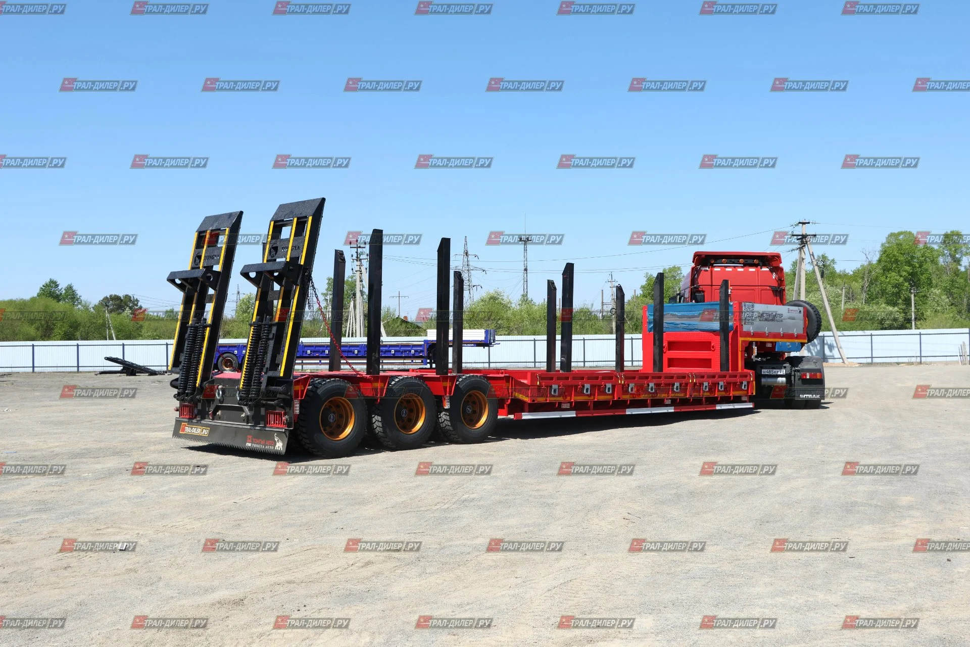 Среднерамный трал Tongyada CTY9603TDPS, 60 т - миниатюра 3