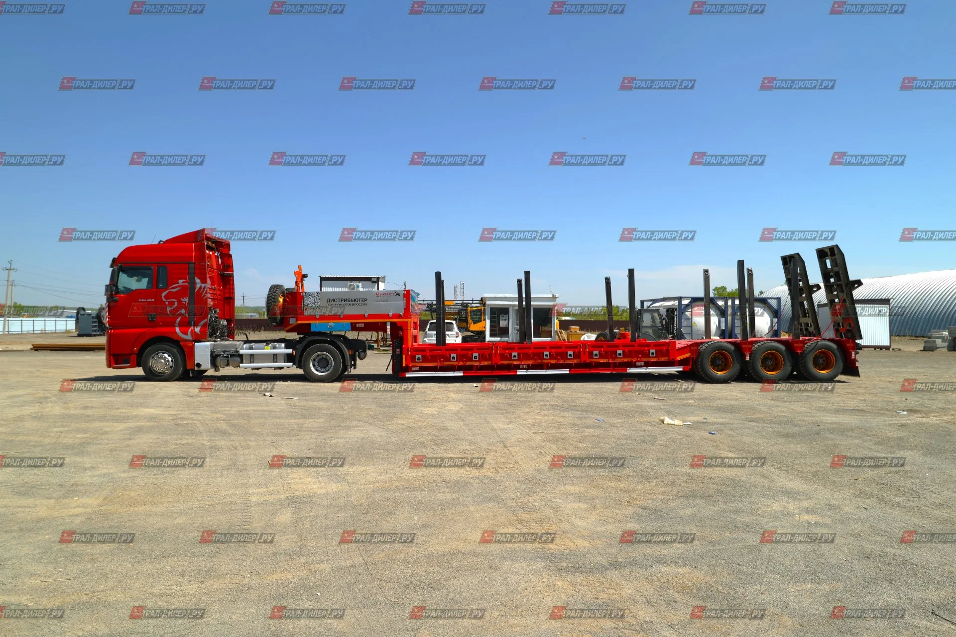 Среднерамный трал Tongyada CTY9603TDPS, 60 т - миниатюра 6