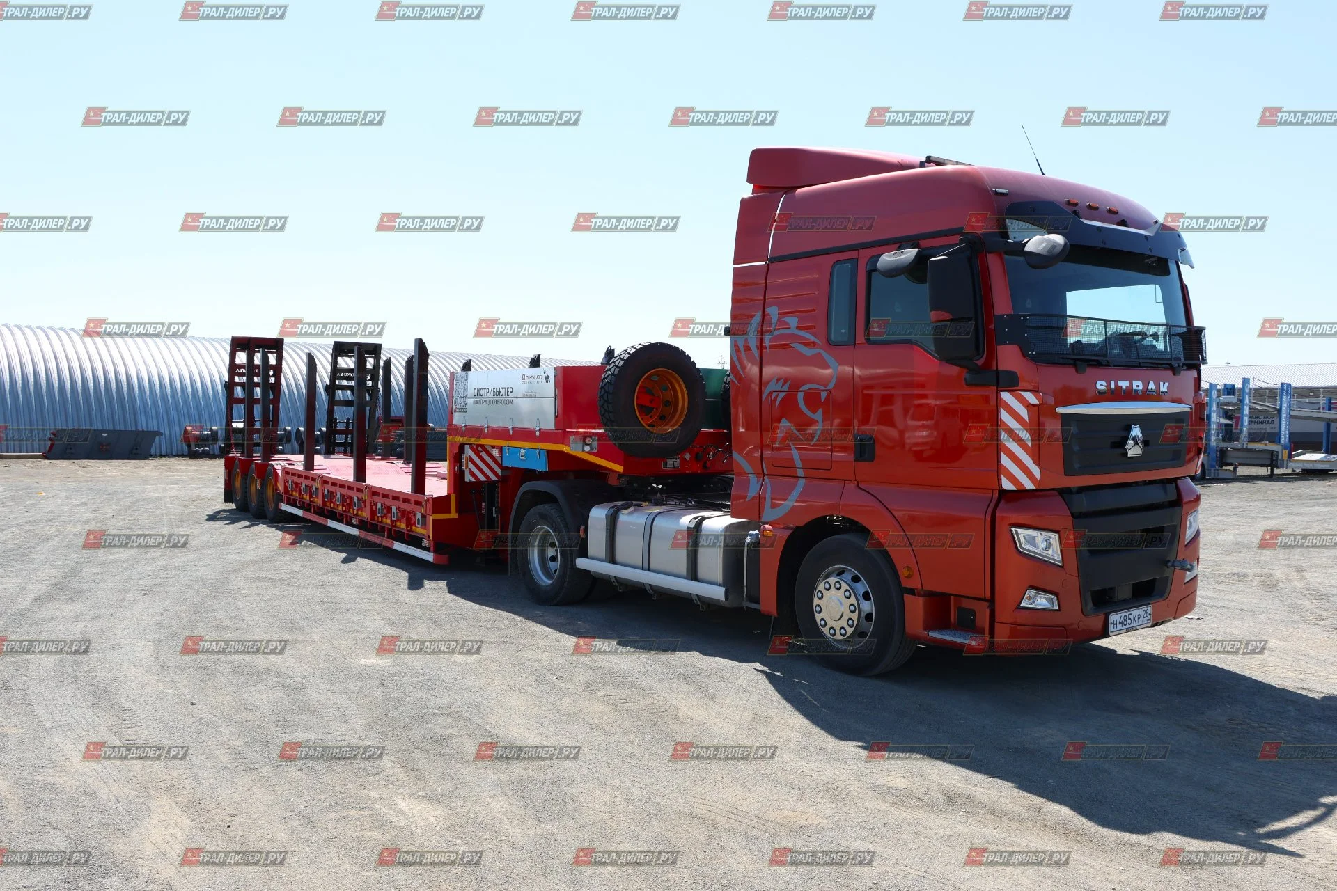 Среднерамный трал Tongyada CTY9603TDPS, 60 т - миниатюра 8
