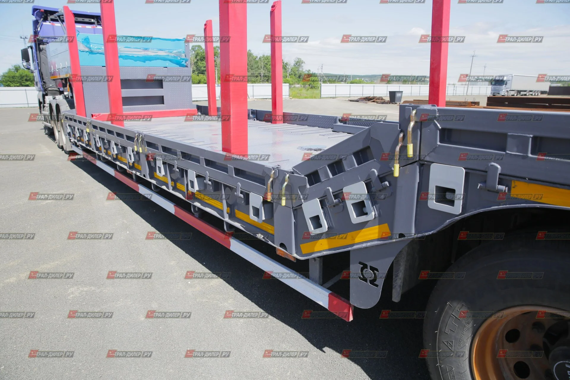 Среднерамный трал-корыто  Tongyada CTY9603TDPS 60 т - миниатюра 16