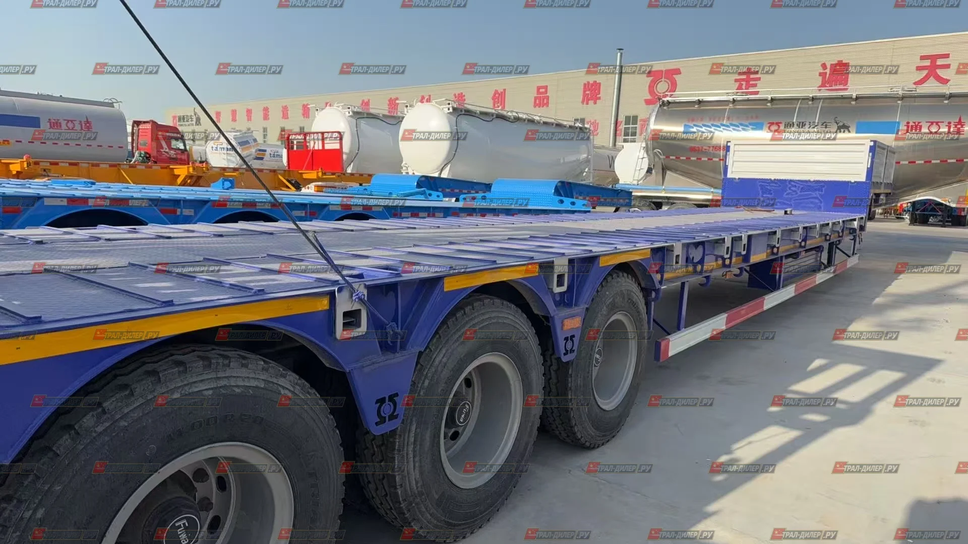 Среднерамный тpал Тongyаdа CTY9603TDPS  17,2 м 60 т - миниатюра 8