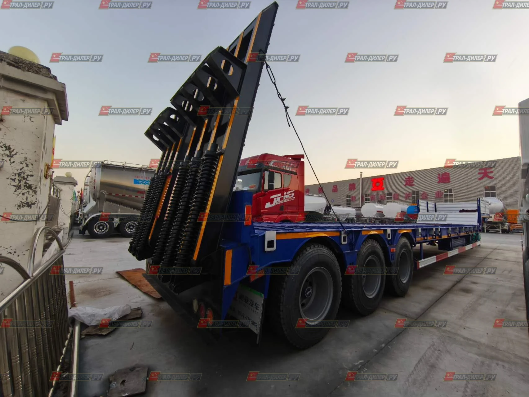 Среднерамный тpал Тongyаdа CTY9603TDPS  17,2 м 60 т - миниатюра 13