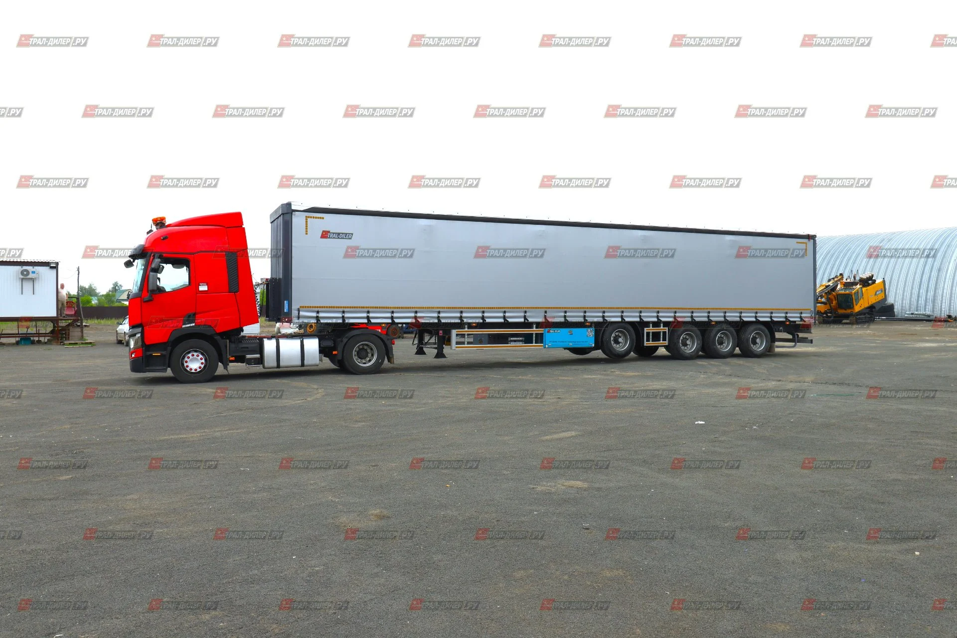 В наличии!  Шторный полуприцеп Luxuda LZC9406XXYCL - миниатюра 2