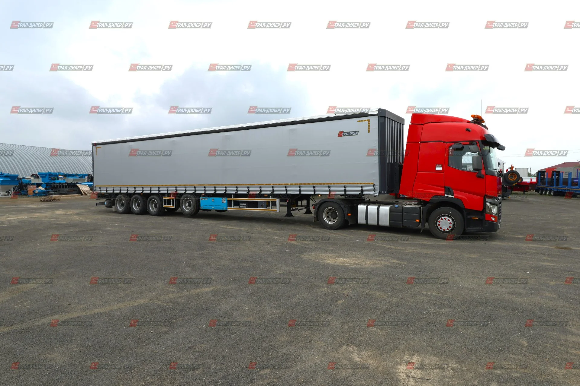 В наличии!  Шторный полуприцеп Luxuda LZC9406XXYCL - миниатюра 4