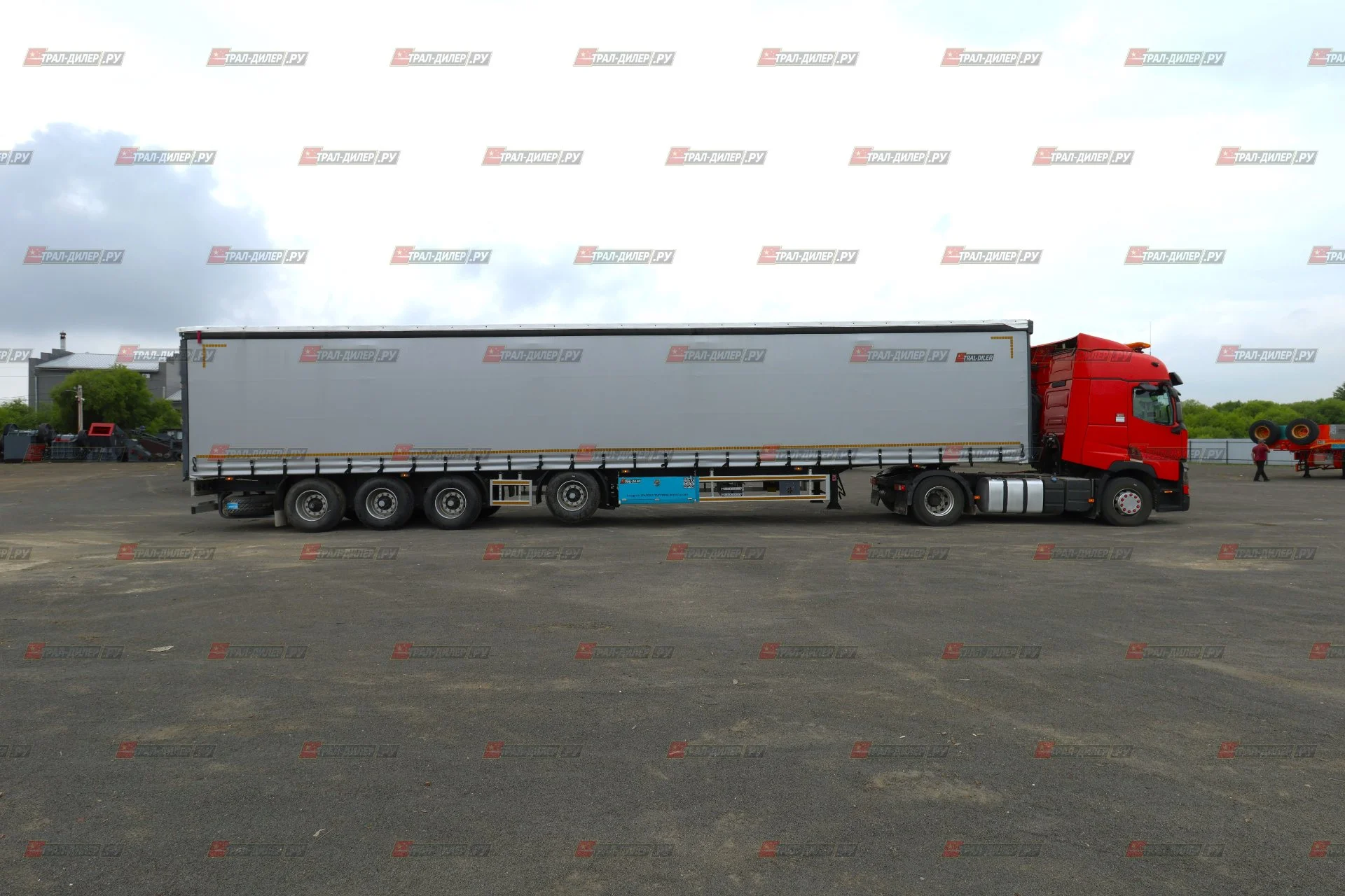 В наличии!  Шторный полуприцеп Luxuda LZC9406XXYCL - миниатюра 5