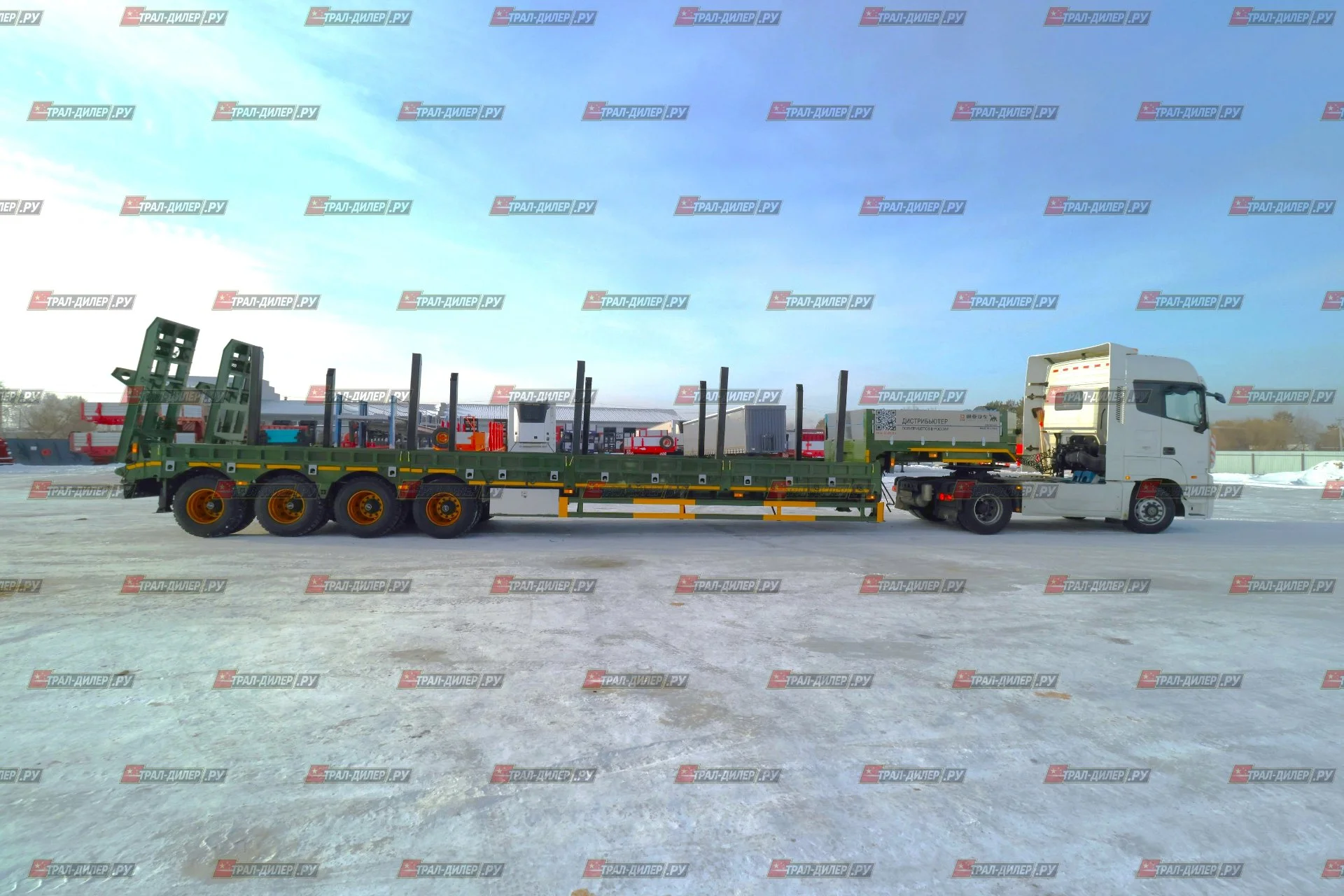 В наличии! Высокорамный тpал Tongyada CTY9804TDPS 90 т