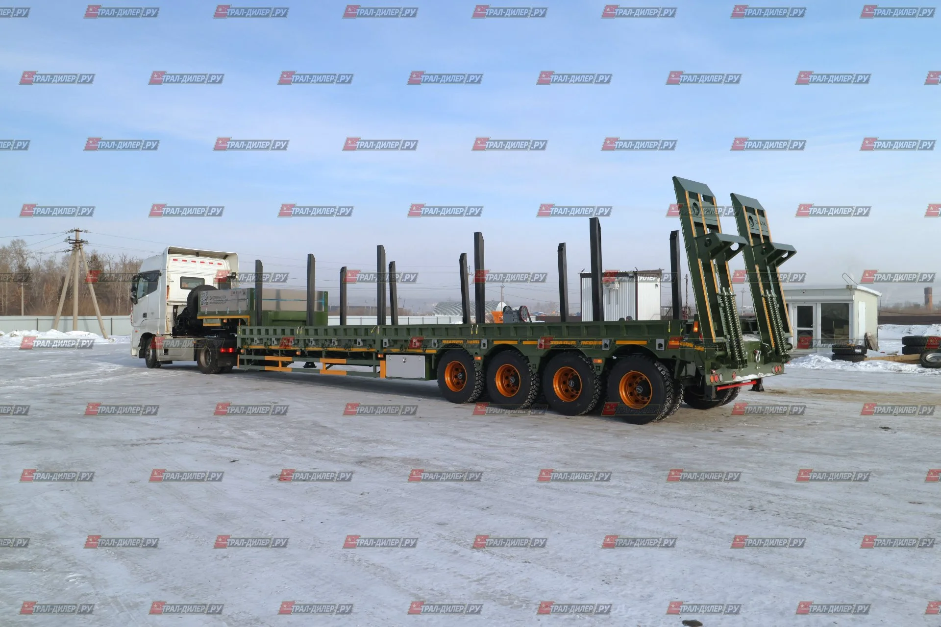 В наличии! Высокорамный тpал Tongyada CTY9804TDPS 90 т - миниатюра 2