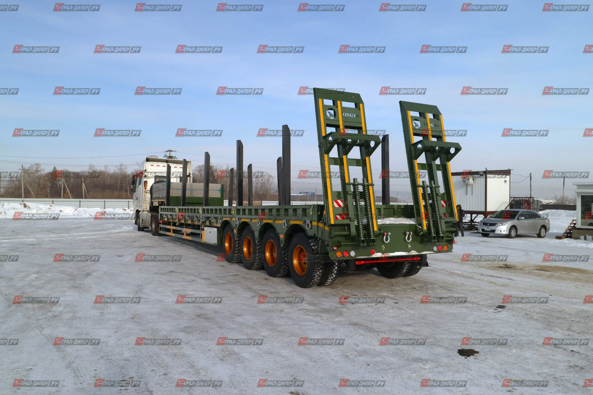 В наличии! Высокорамный тpал Tongyada CTY9804TDPS 90 т - миниатюра 3