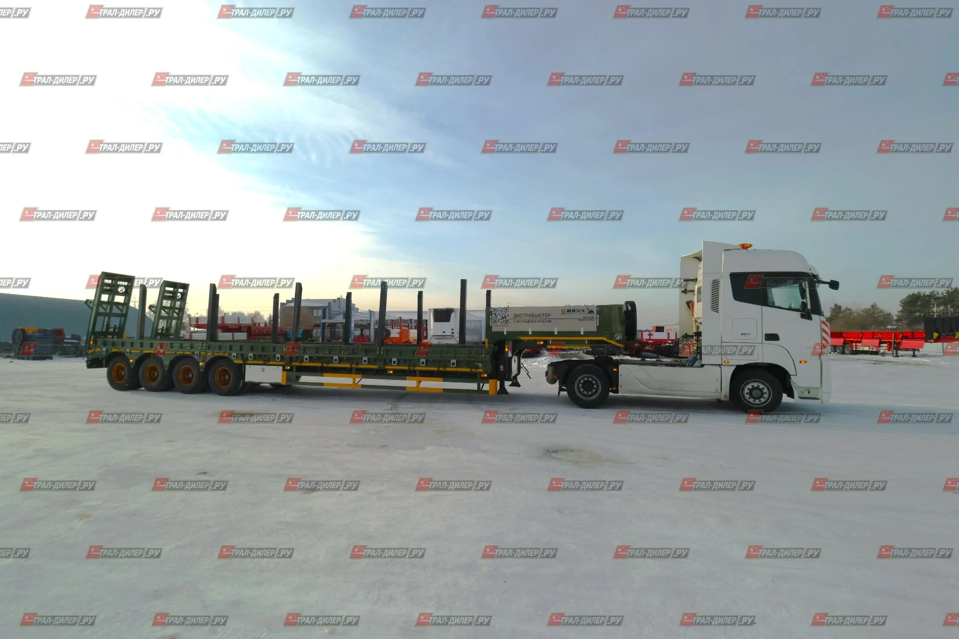 В наличии! Высокорамный тpал Tongyada CTY9804TDPS 90 т - миниатюра 4