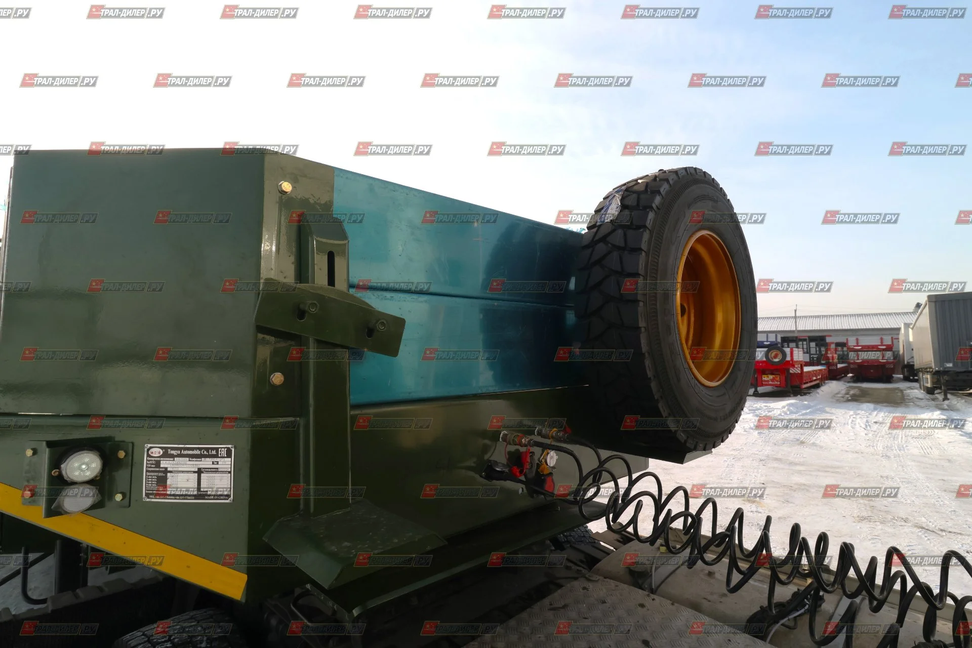 В наличии! Высокорамный тpал Tongyada CTY9804TDPS 90 т - миниатюра 6