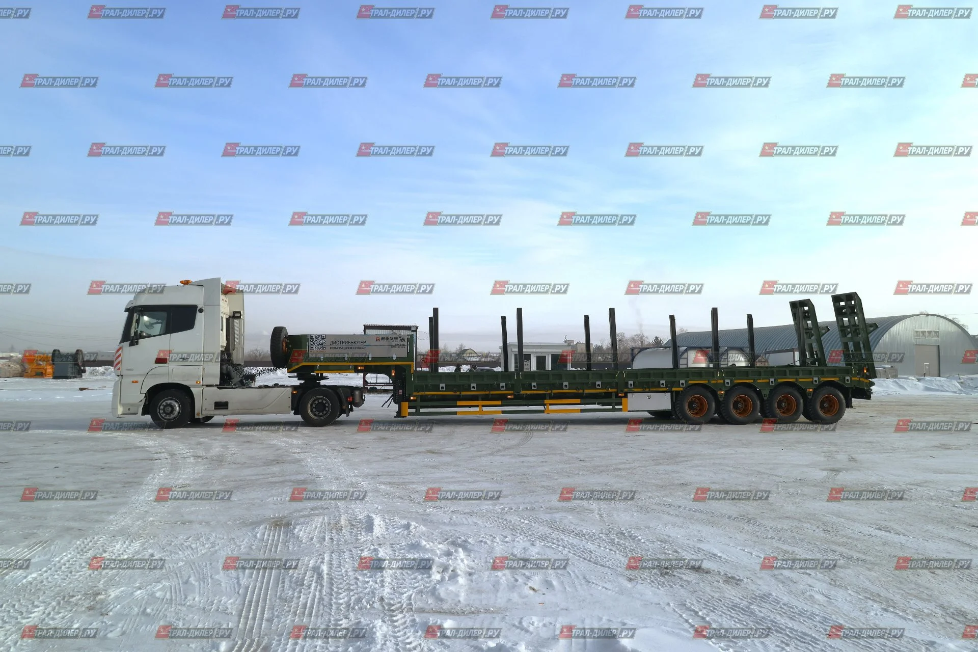 В наличии! Высокорамный тpал Tongyada CTY9804TDPS 90 т - миниатюра 8