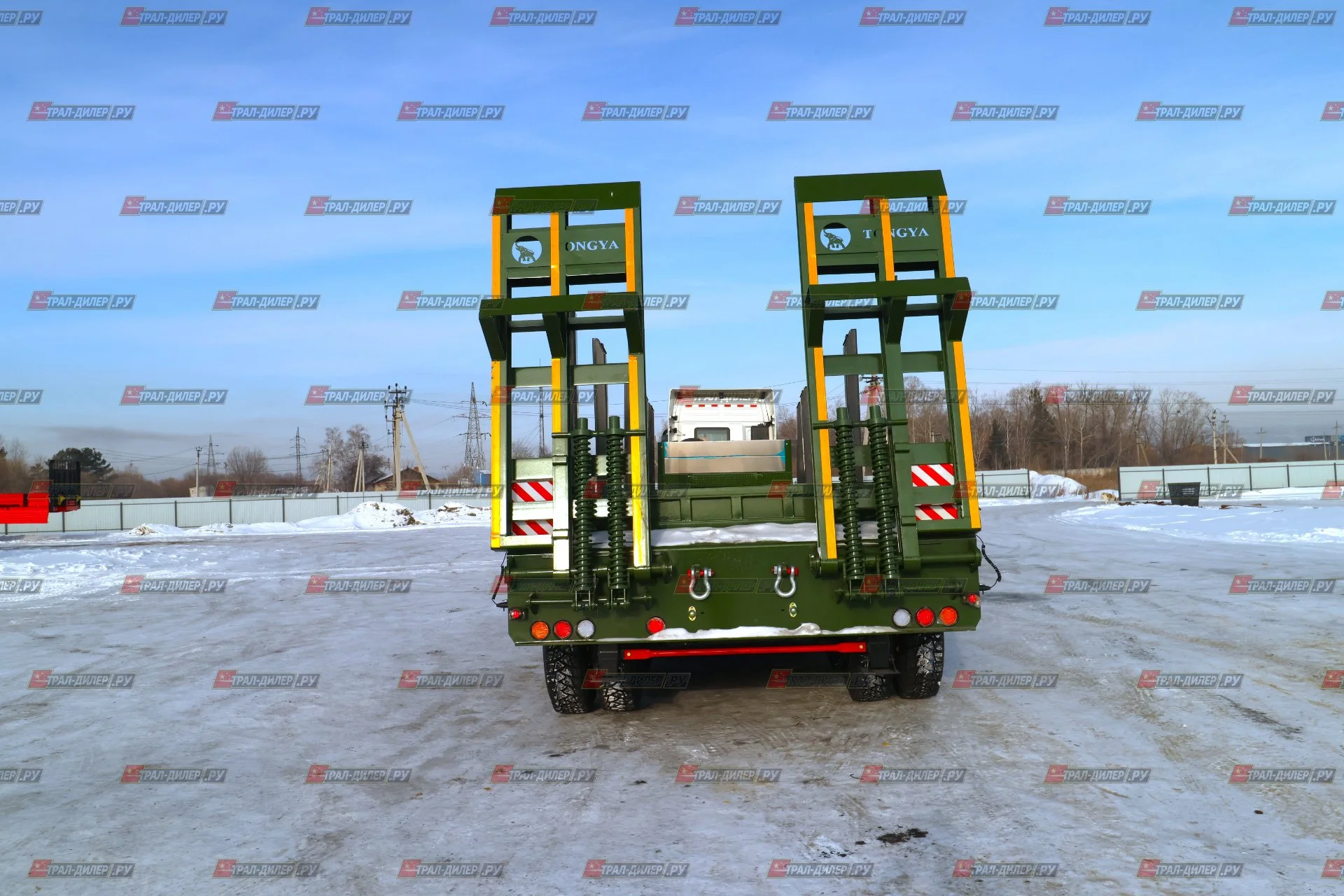В наличии! Высокорамный тpал Tongyada CTY9804TDPS 90 т - миниатюра 9