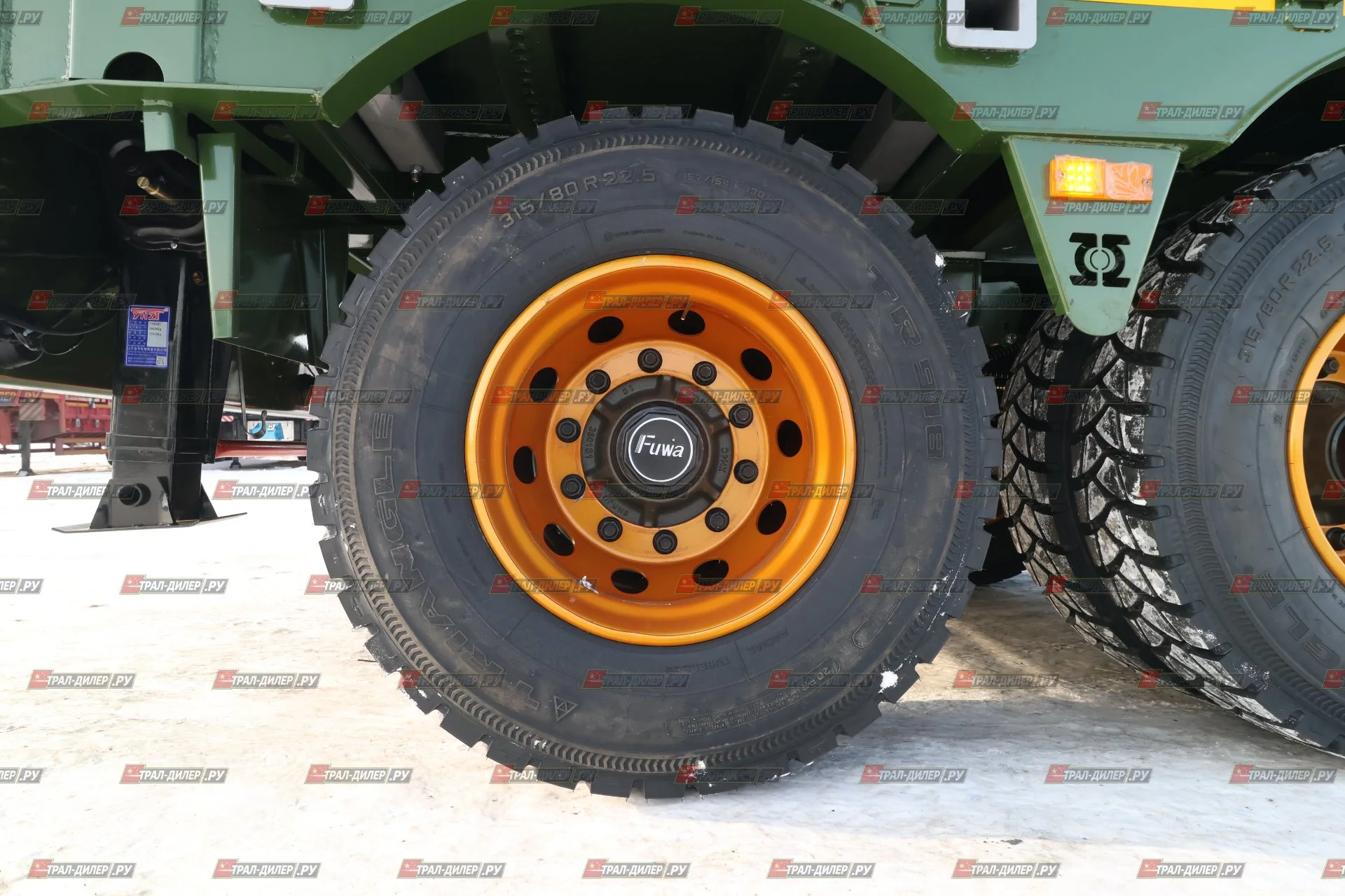 В наличии! Высокорамный тpал Tongyada CTY9804TDPS 90 т - миниатюра 26