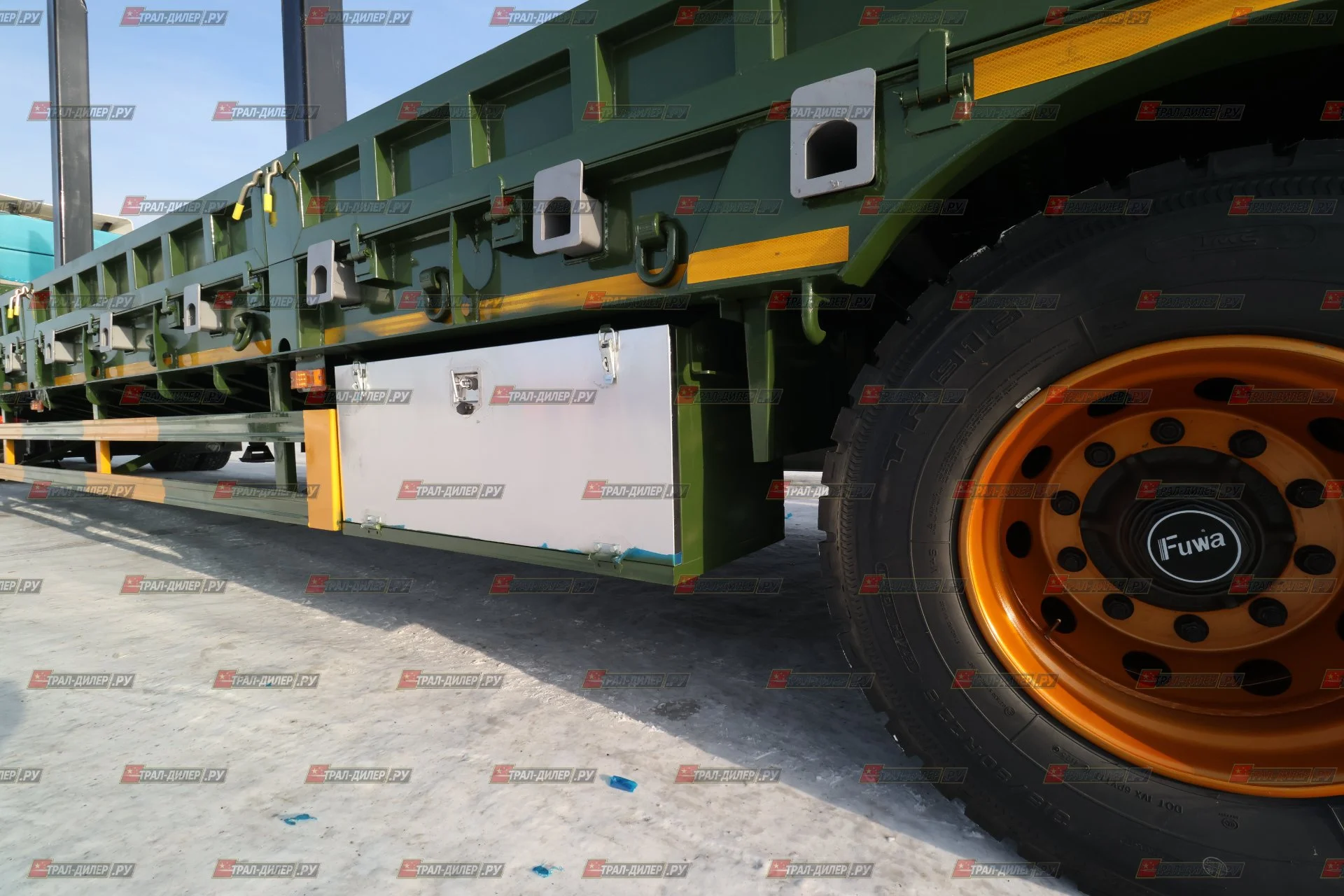 В наличии! Высокорамный тpал Tongyada CTY9804TDPS 90 т - миниатюра 29