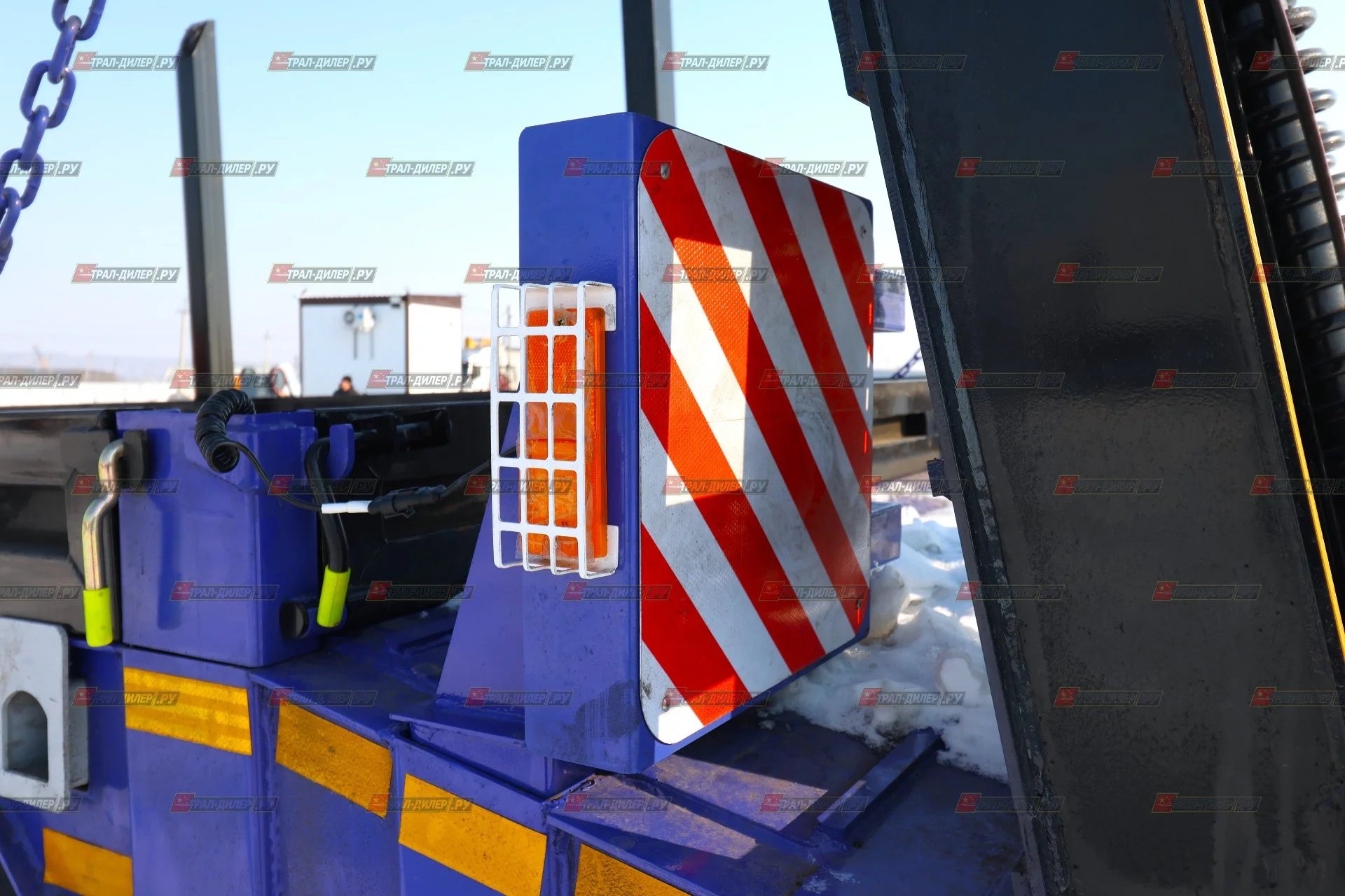 Высокорамный трал Tongyada CTY9804TDPS с тентом - миниатюра 16