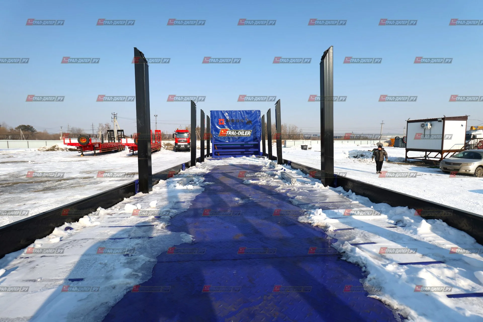 Высокорамный трал Tongyada CTY9804TDPS с тентом - миниатюра 19