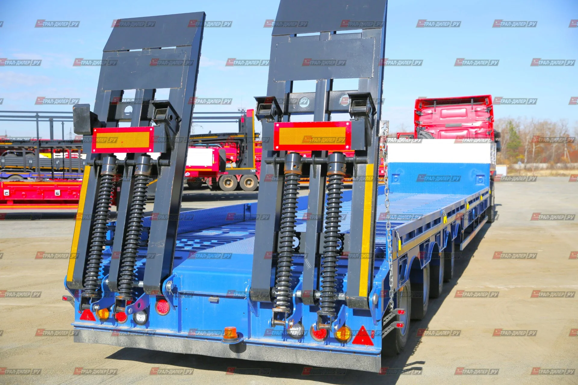 В наличии! Низкорамный трал Amur LYR9708TDP оси BPW - миниатюра 11