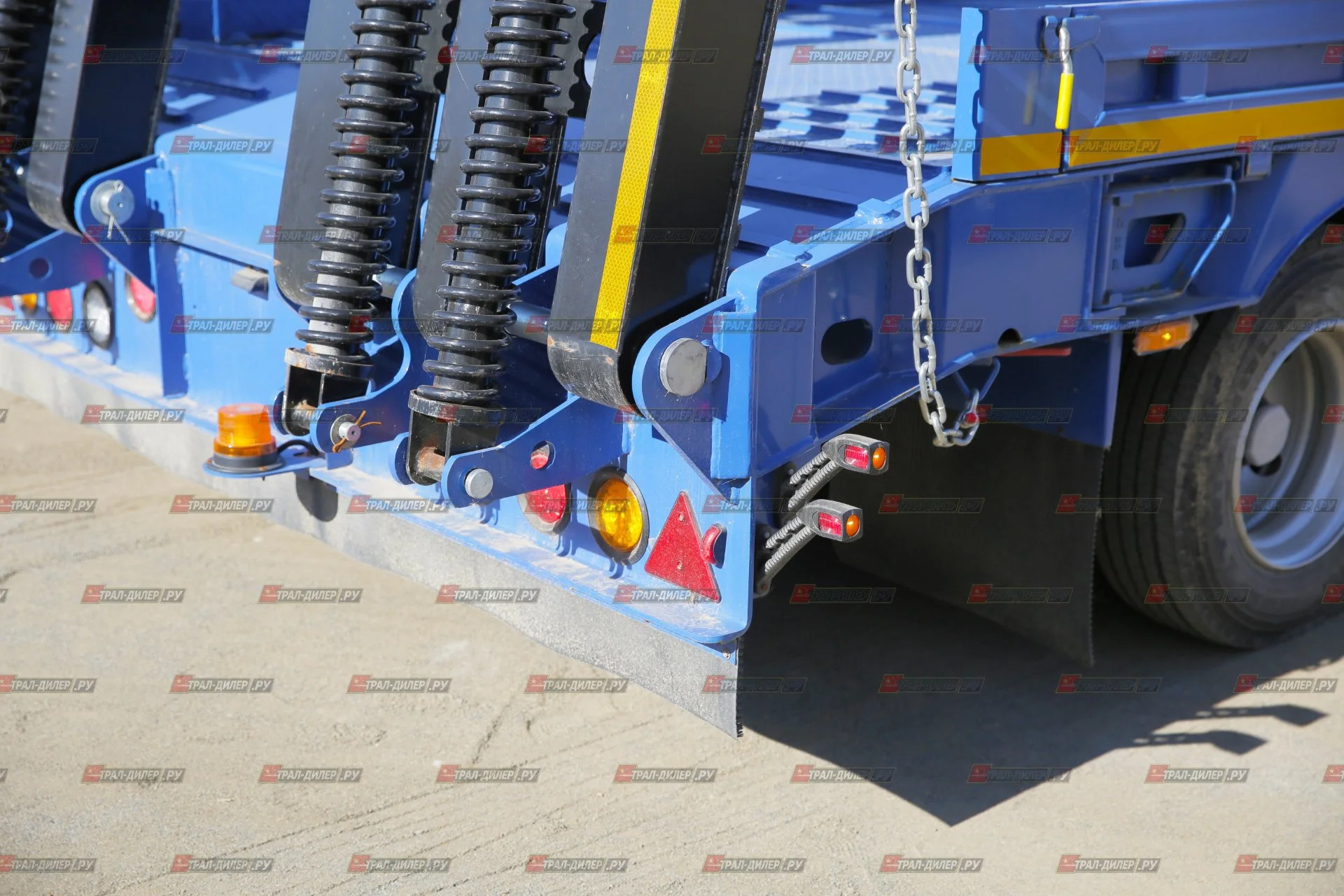 В наличии! Низкорамный трал Amur LYR9708TDP оси BPW - миниатюра 12