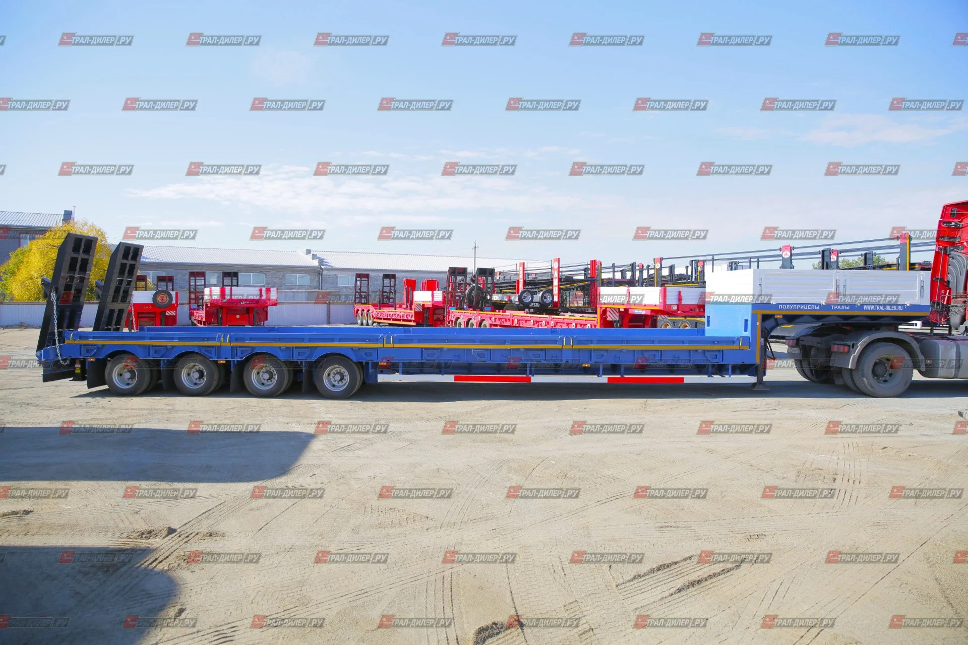 В наличии! Низкорамный трал Amur LYR9708TDP оси BPW - миниатюра 17