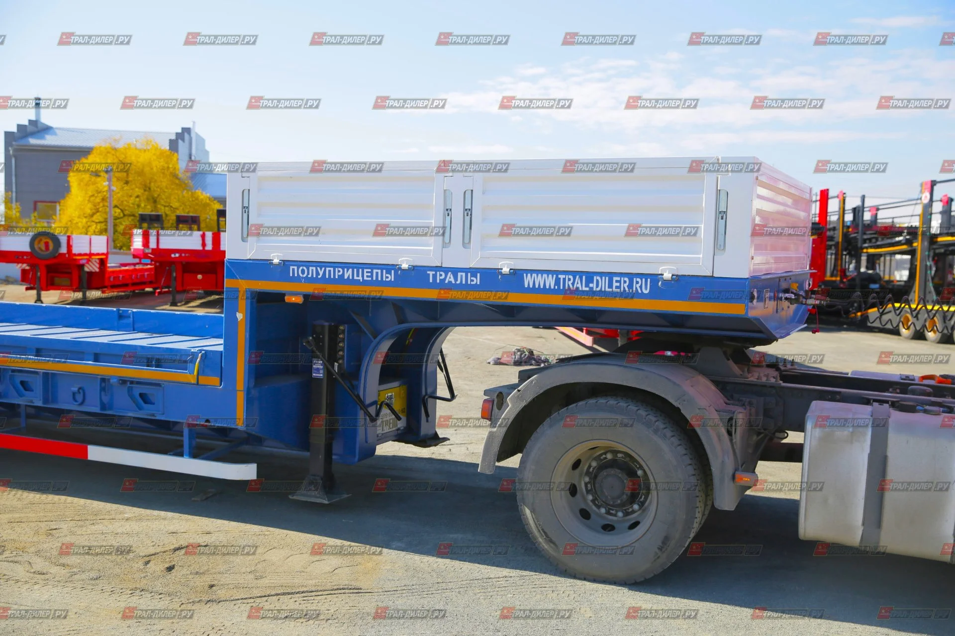 В наличии! Низкорамный трал Amur LYR9708TDP оси BPW - миниатюра 18