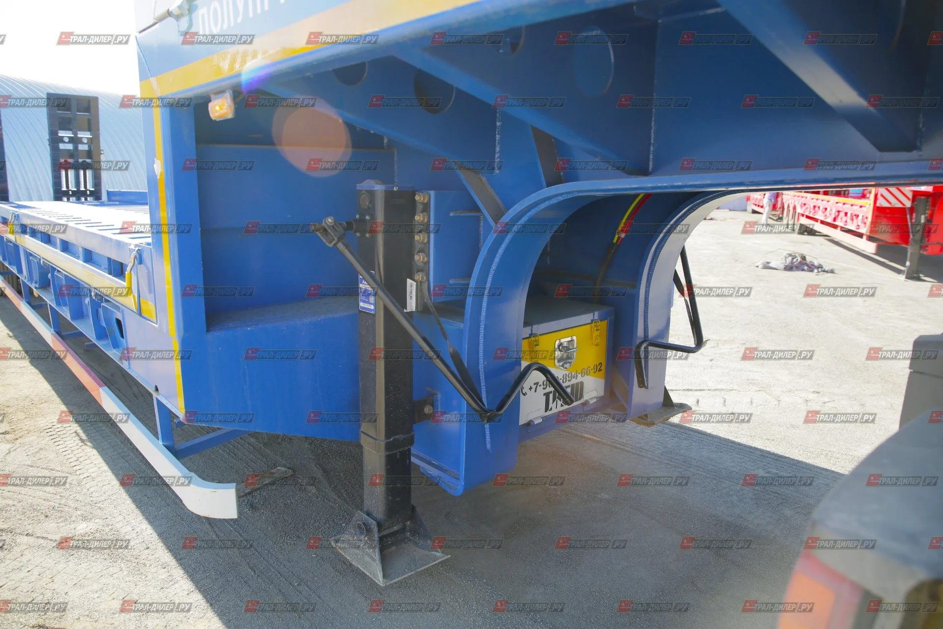 В наличии! Низкорамный трал Amur LYR9708TDP оси BPW - миниатюра 19