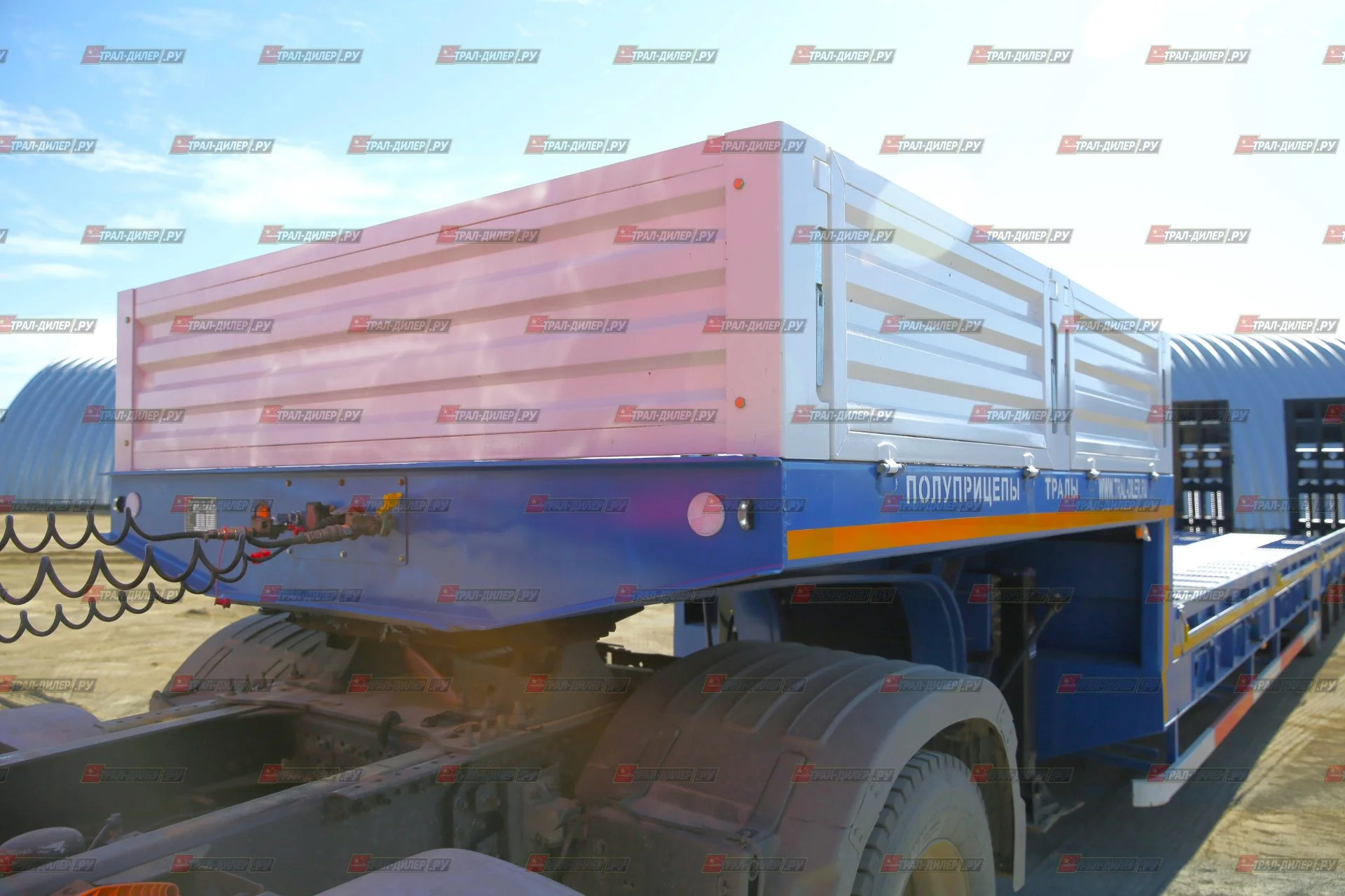 В наличии! Низкорамный трал Amur LYR9708TDP оси BPW - миниатюра 23