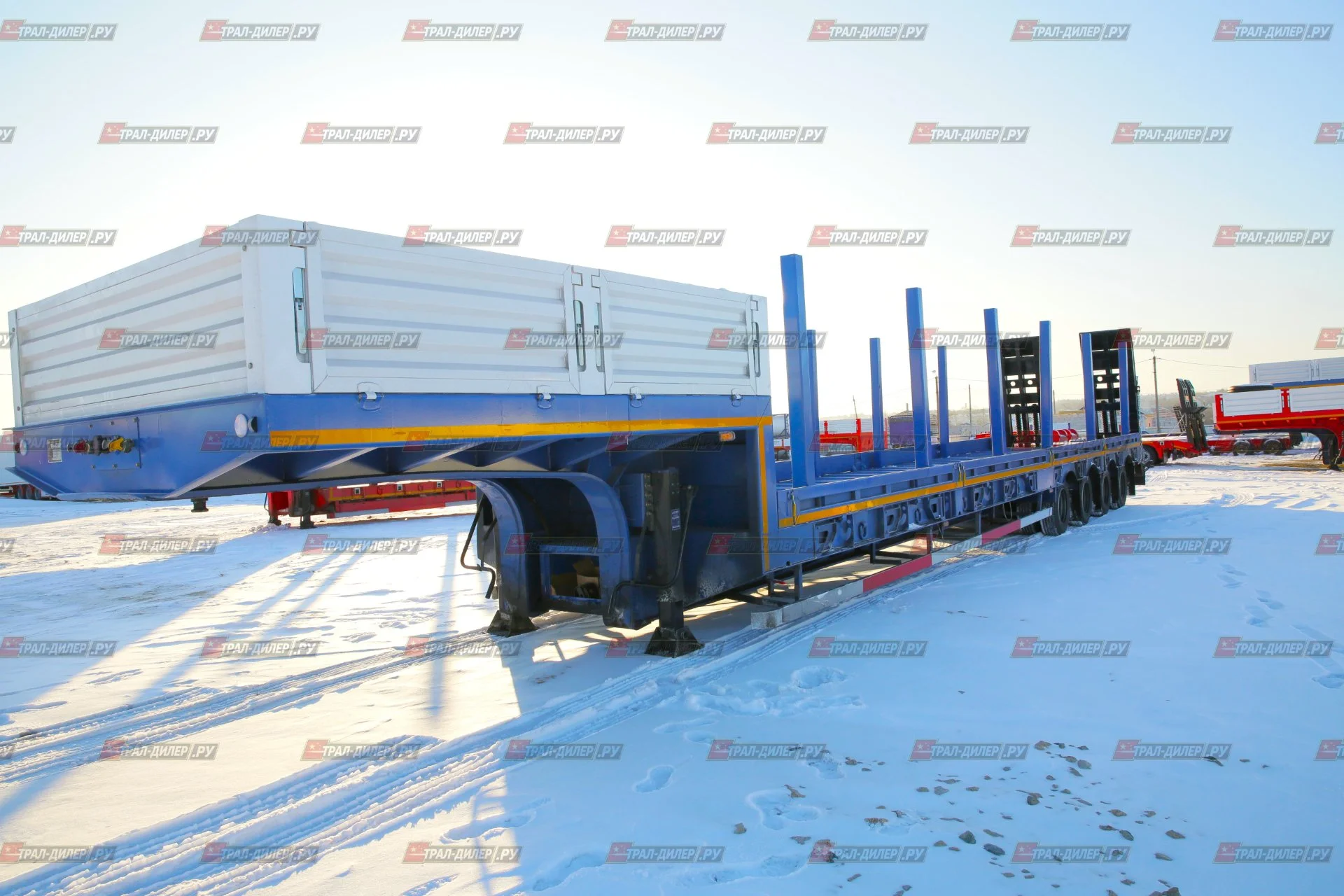 В наличии! Низкорамный трал Amur LYR9708TDP оси BPW - миниатюра 15