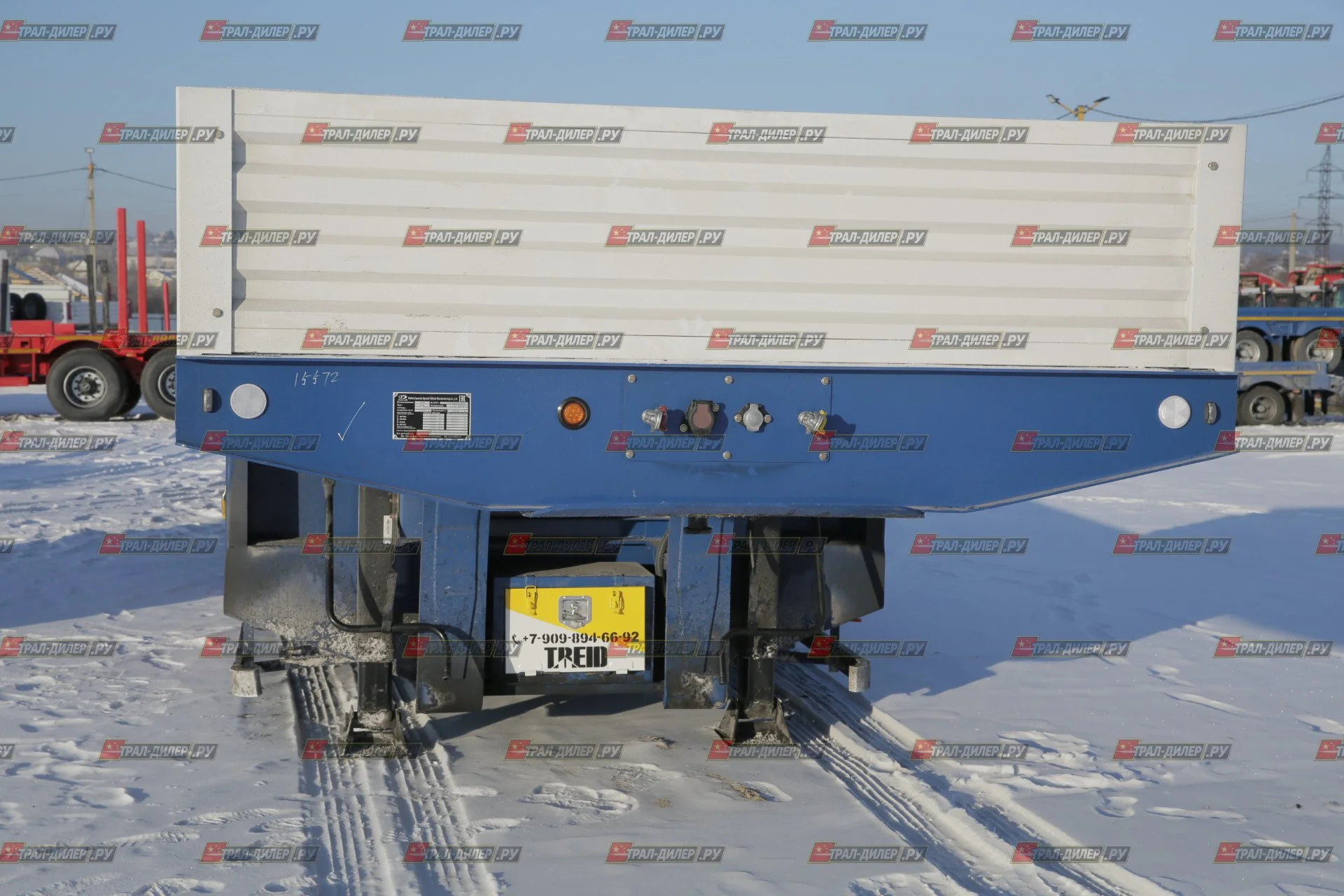 В наличии! Низкорамный трал Amur LYR9708TDP оси BPW - миниатюра 28
