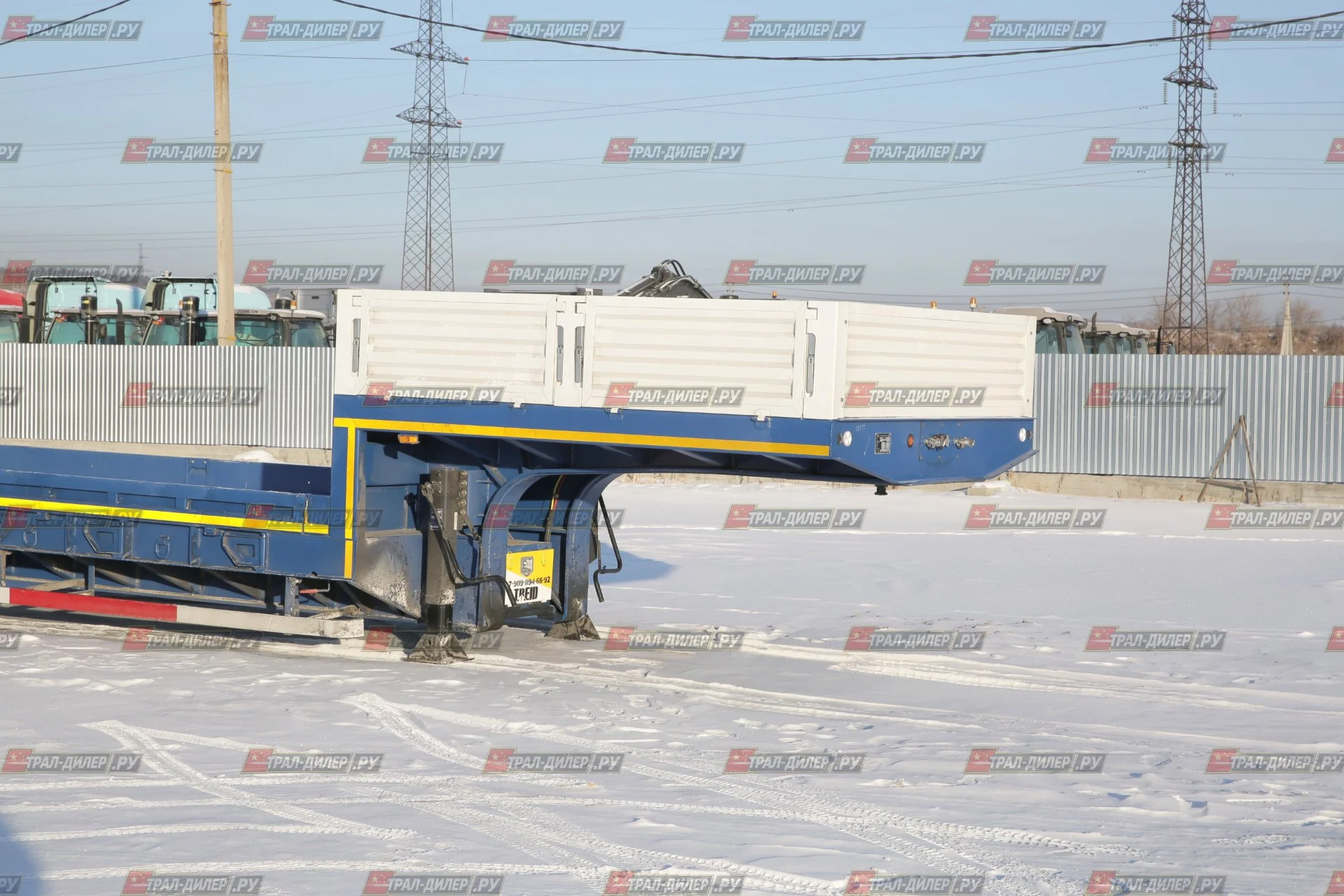 В наличии! Низкорамный трал Amur LYR9708TDP оси BPW - миниатюра 29