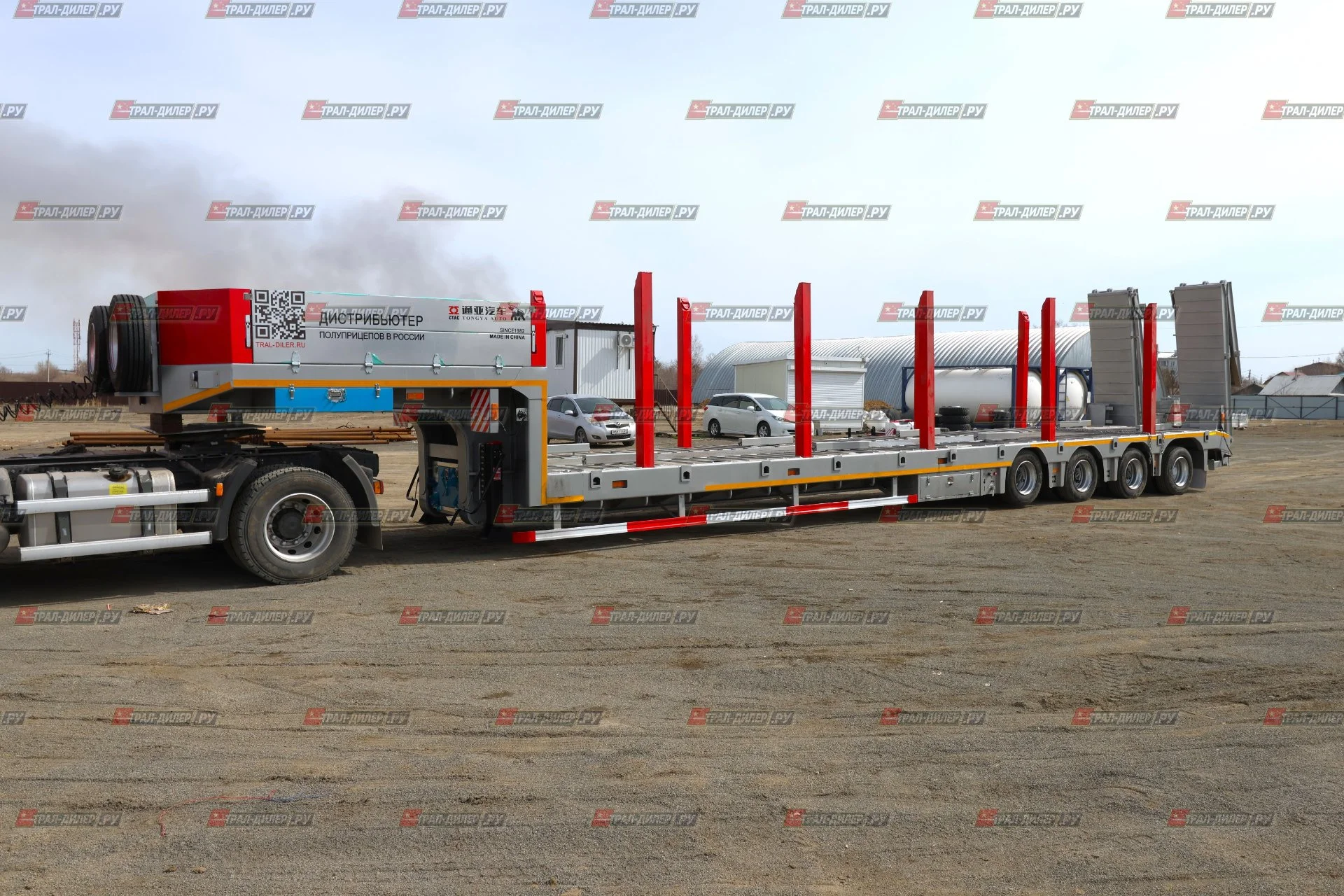 В наличии!  Низкорамный трал Tongyada CTY9804TDPS - миниатюра 3