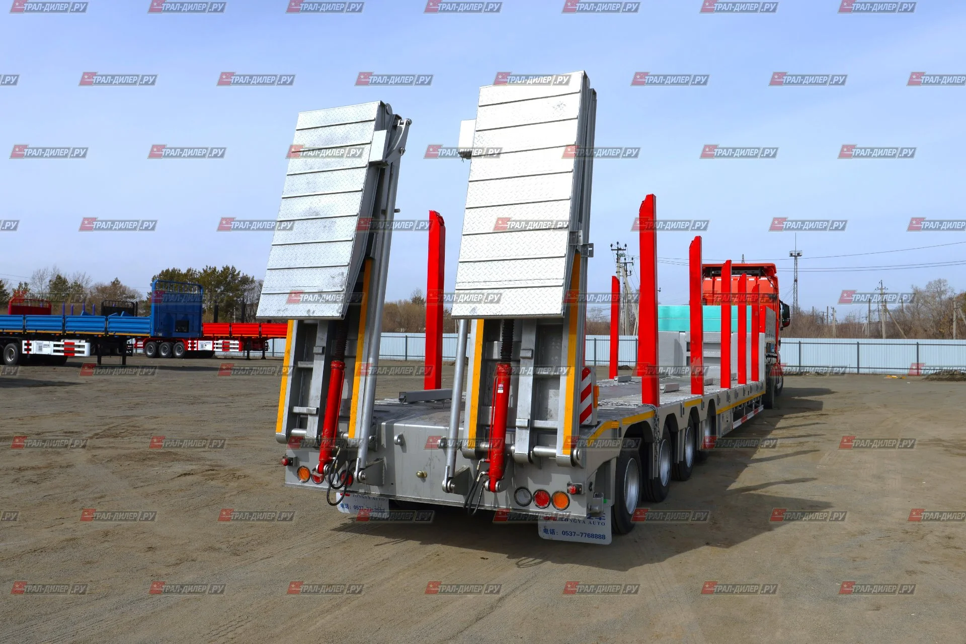 В наличии!  Низкорамный трал Tongyada CTY9804TDPS - миниатюра 4