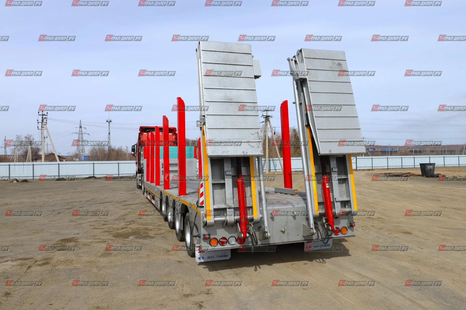В наличии!  Низкорамный трал Tongyada CTY9804TDPS - миниатюра 7
