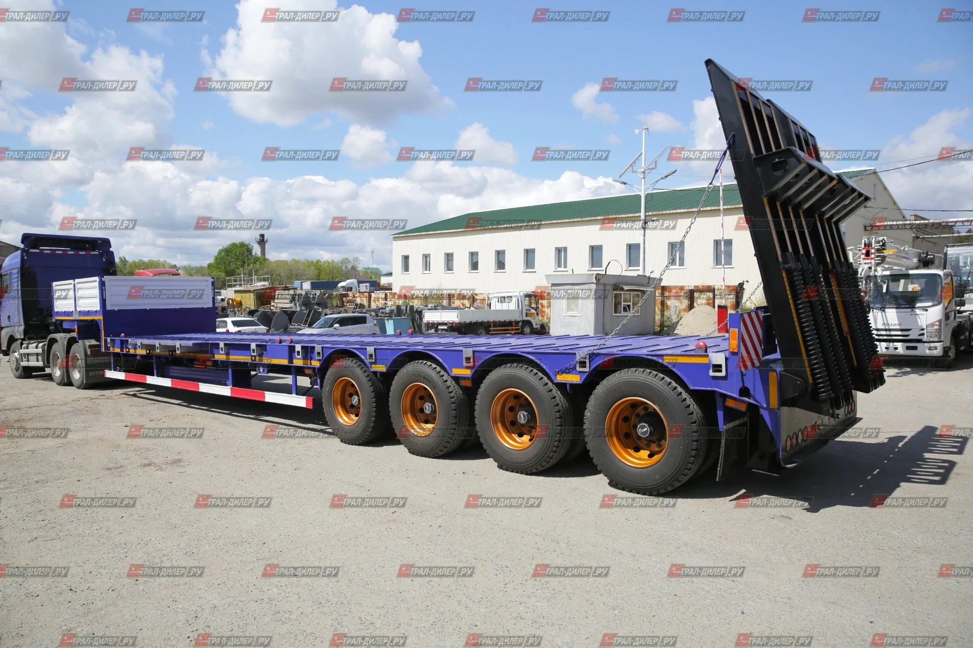 В наличии! Среднерамный трал Tongyada CTY9804TDPS 80 т из стали Q355B