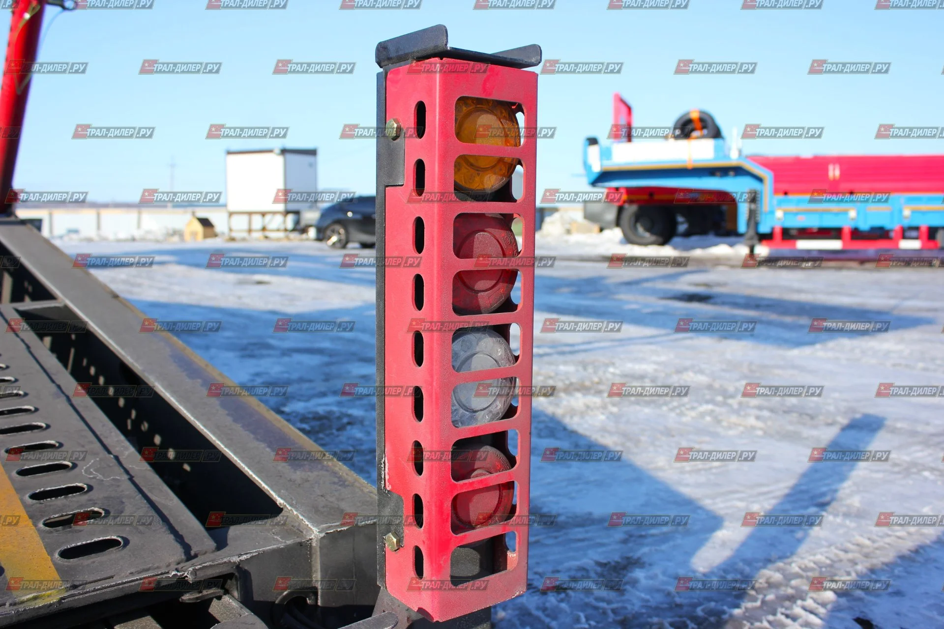 Автовоз винтовой Luxuda LZC9405BG на 8 машин - миниатюра 19