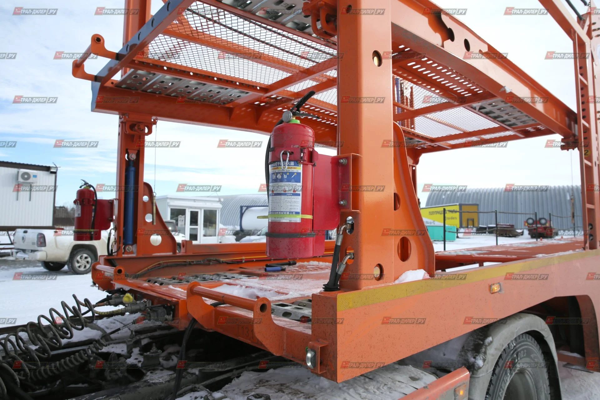 Автовоз- контейнеровоз Luxuda LZC9506BG - миниатюра 7