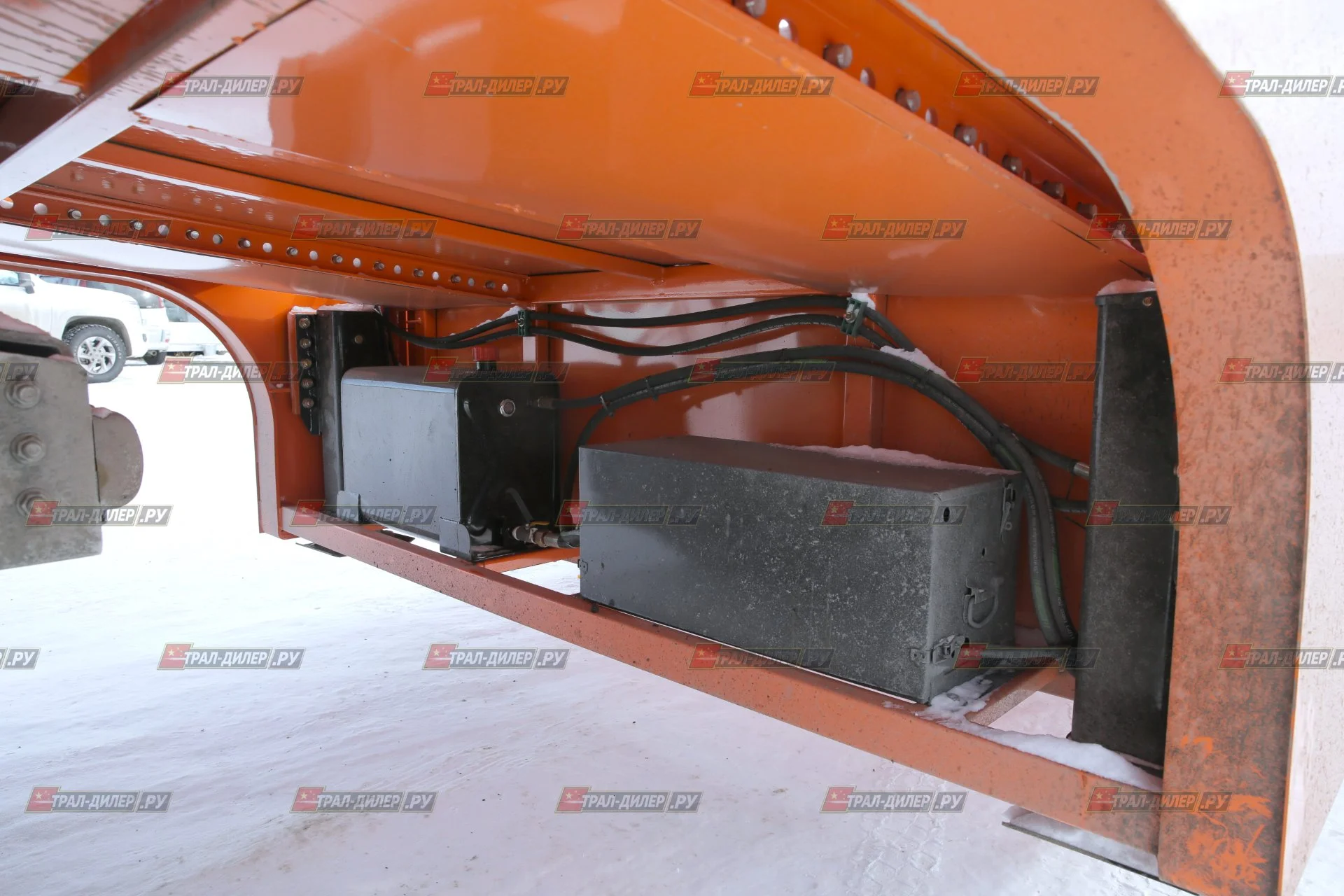 Автовоз- контейнеровоз Luxuda LZC9506BG - миниатюра 8