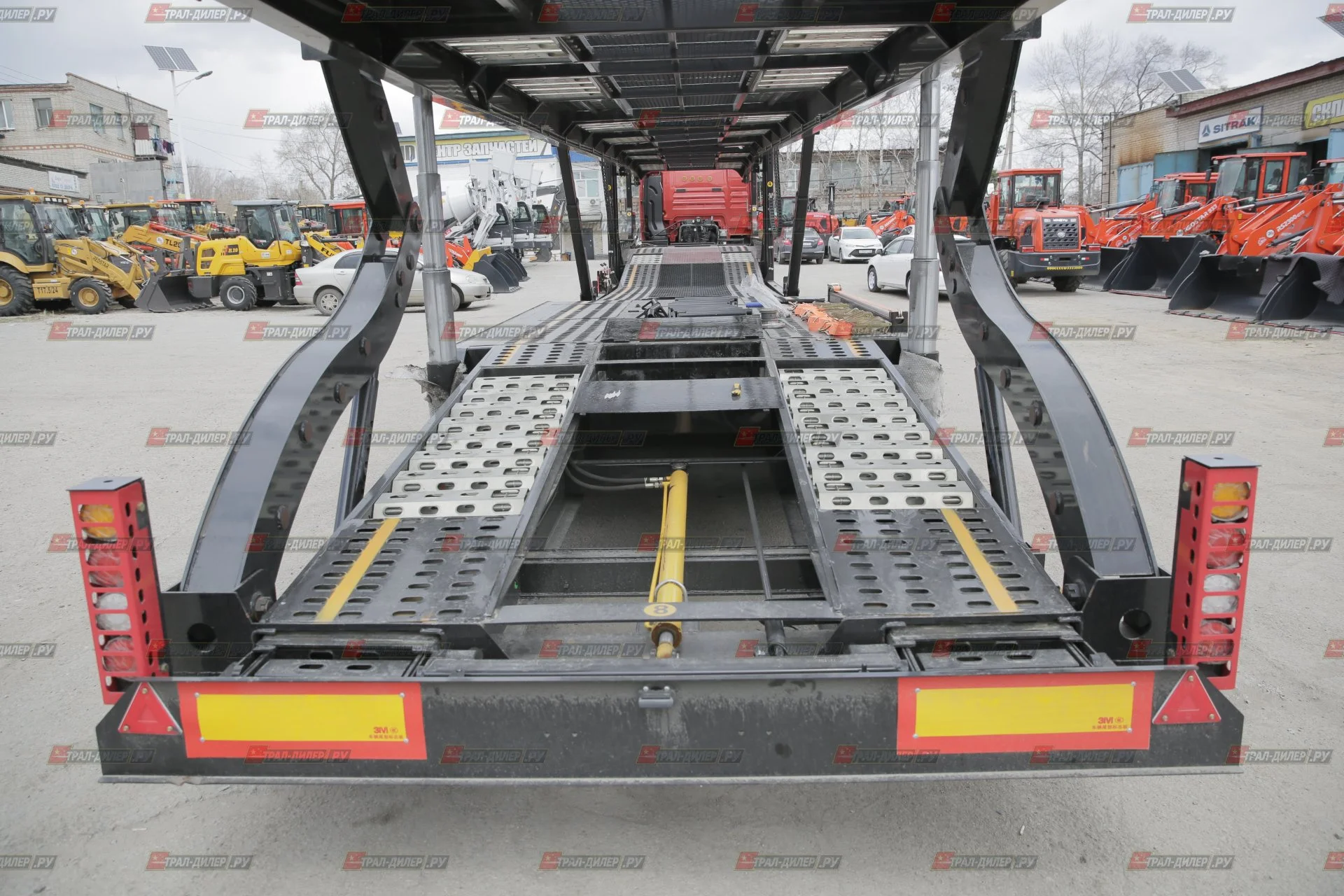 Автовоз- контейнеровоз  Luxuda LZC9506BG - миниатюра 16