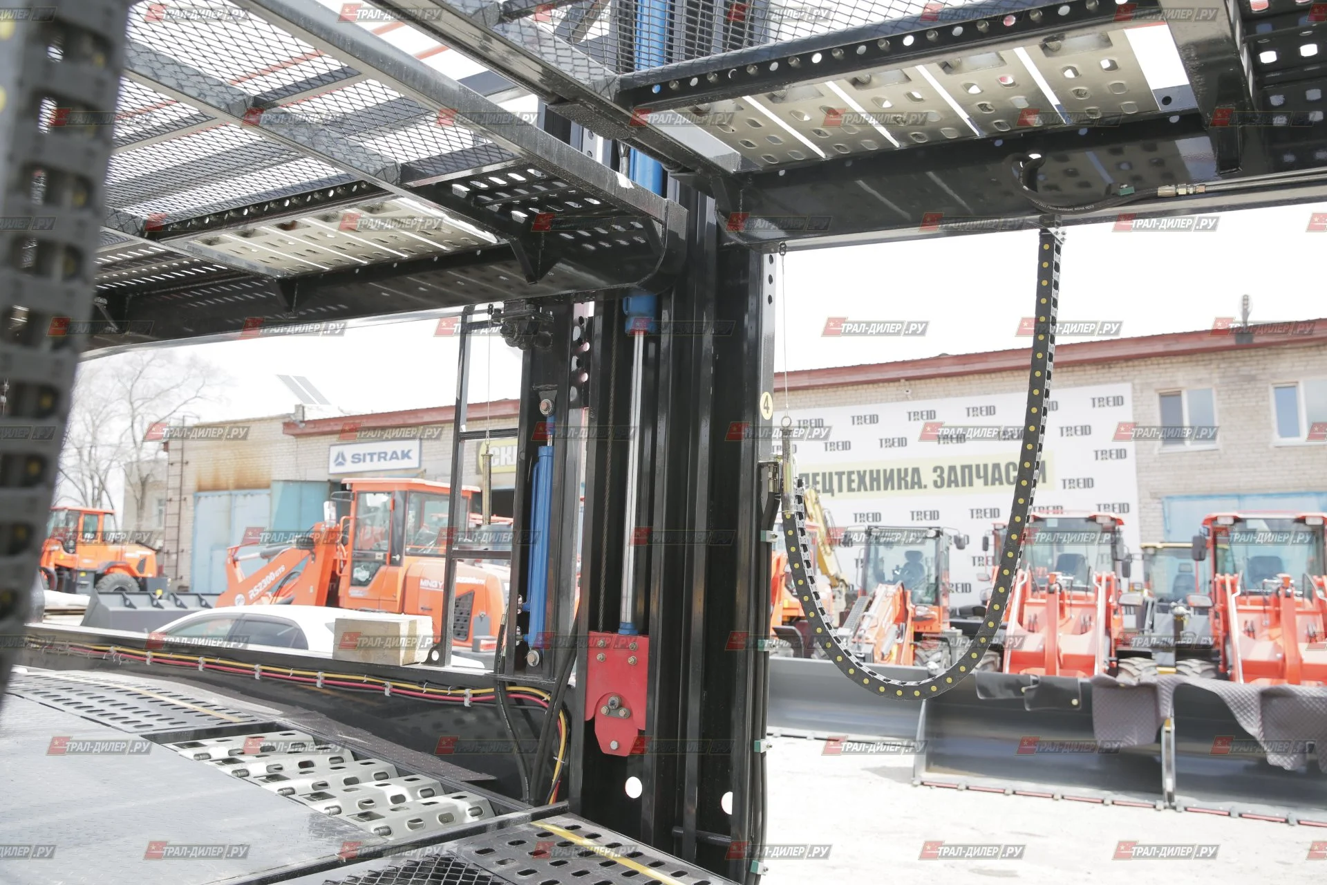Автовоз- контейнеровоз  Luxuda LZC9506BG - миниатюра 18