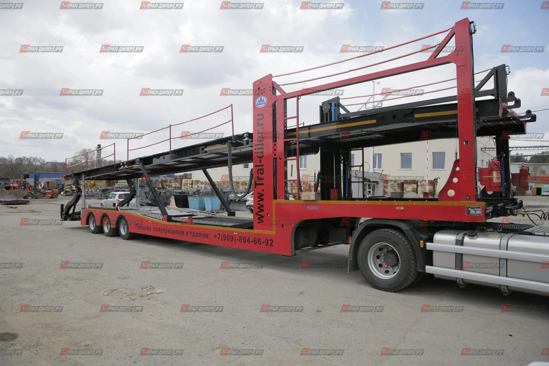 Автовоз- контейнеровоз  Luxuda LZC9506BG - миниатюра 23