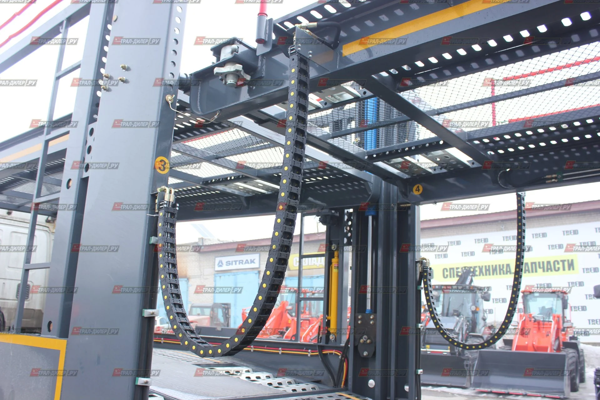 Автовоз- контейнеровоз  Luxuda LZC9506BG - миниатюра 19