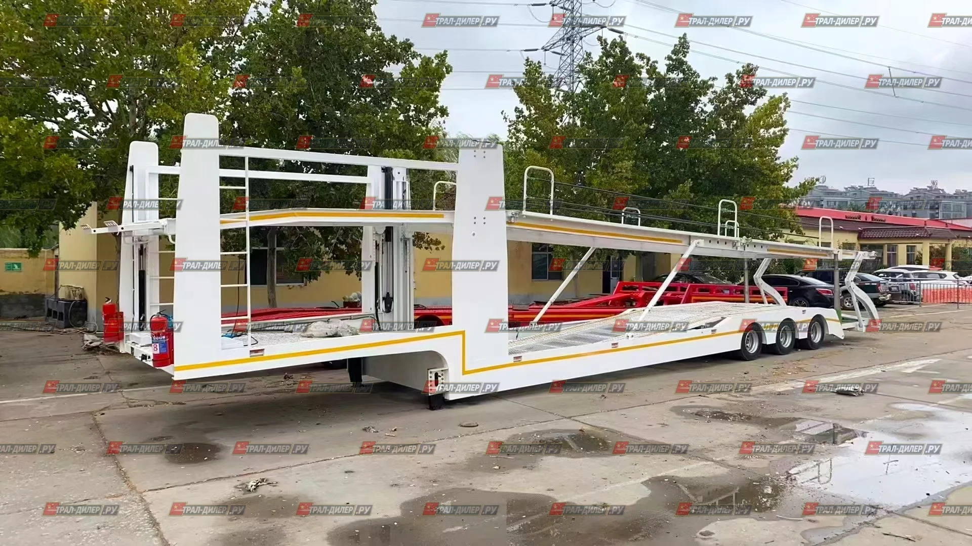 В наличии! Автовоз-контейнеровоз Luxuda LZC9506BG - миниатюра 2