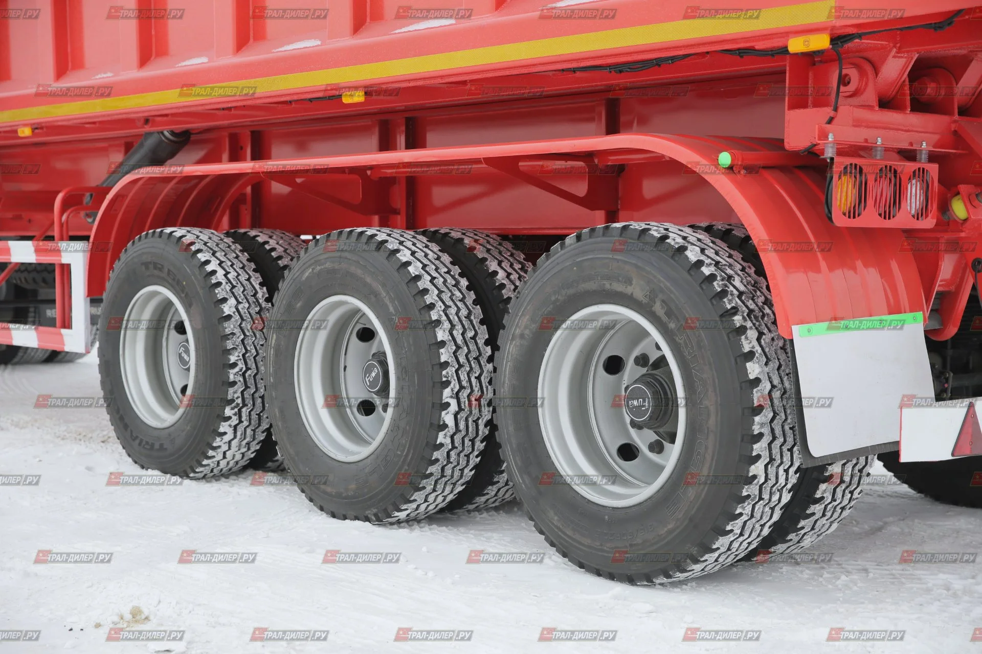 Полуприцеп самосвальный AMUR LYR9600ZX С ЗАДНЕЙ РАЗГРУЗКОЙ - миниатюра 6