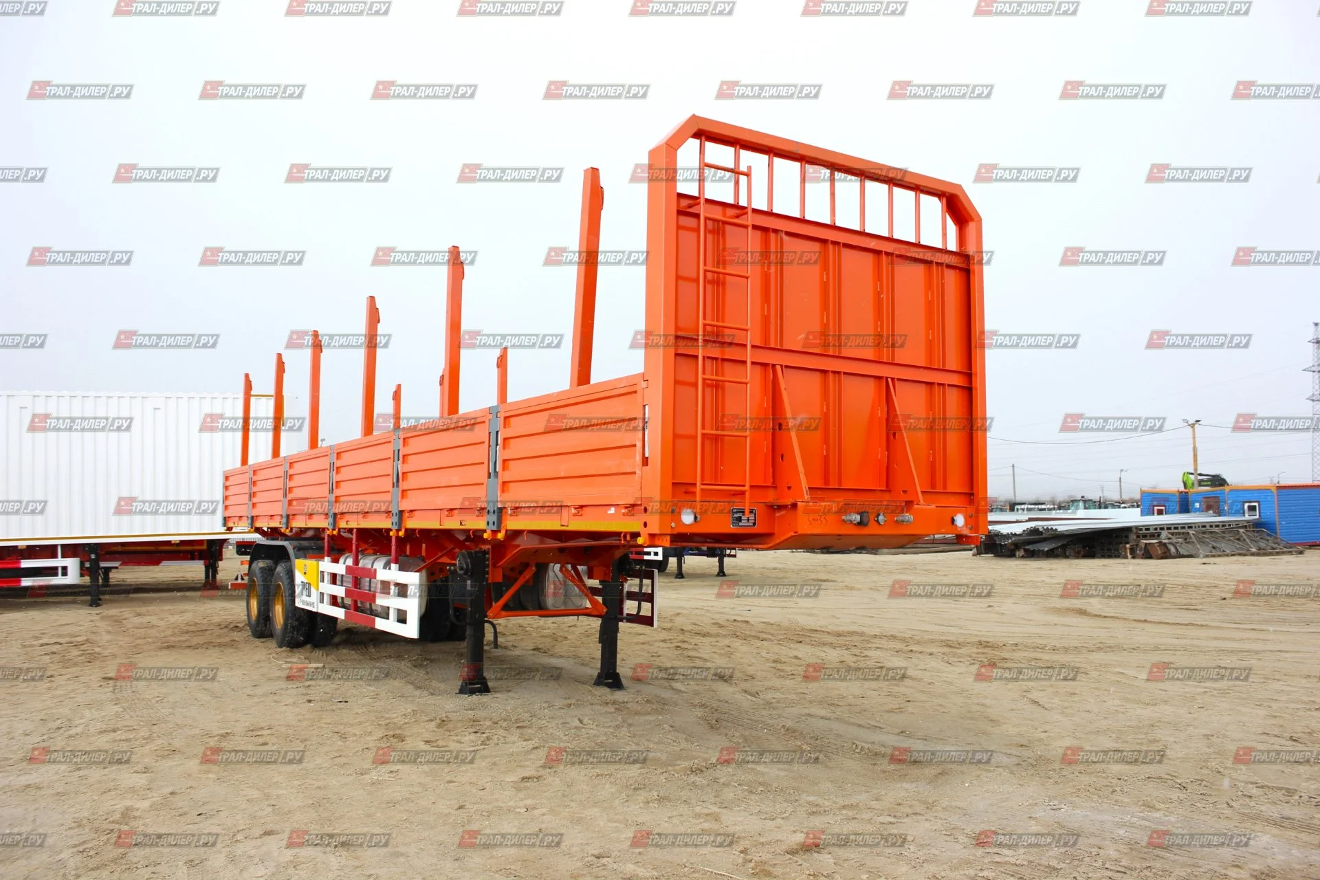 В наличии! Бортовой полуприцеп AMUR LYR9500JSR 13,3 м - миниатюра 3