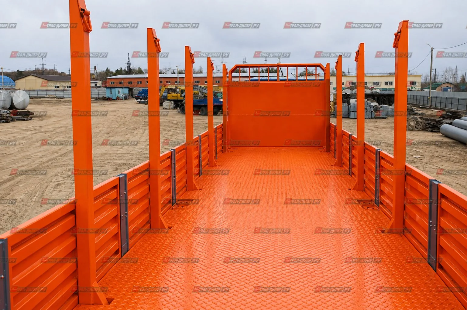 В наличии! Бортовой полуприцеп AMUR LYR9500JSR 13,3 м - миниатюра 15